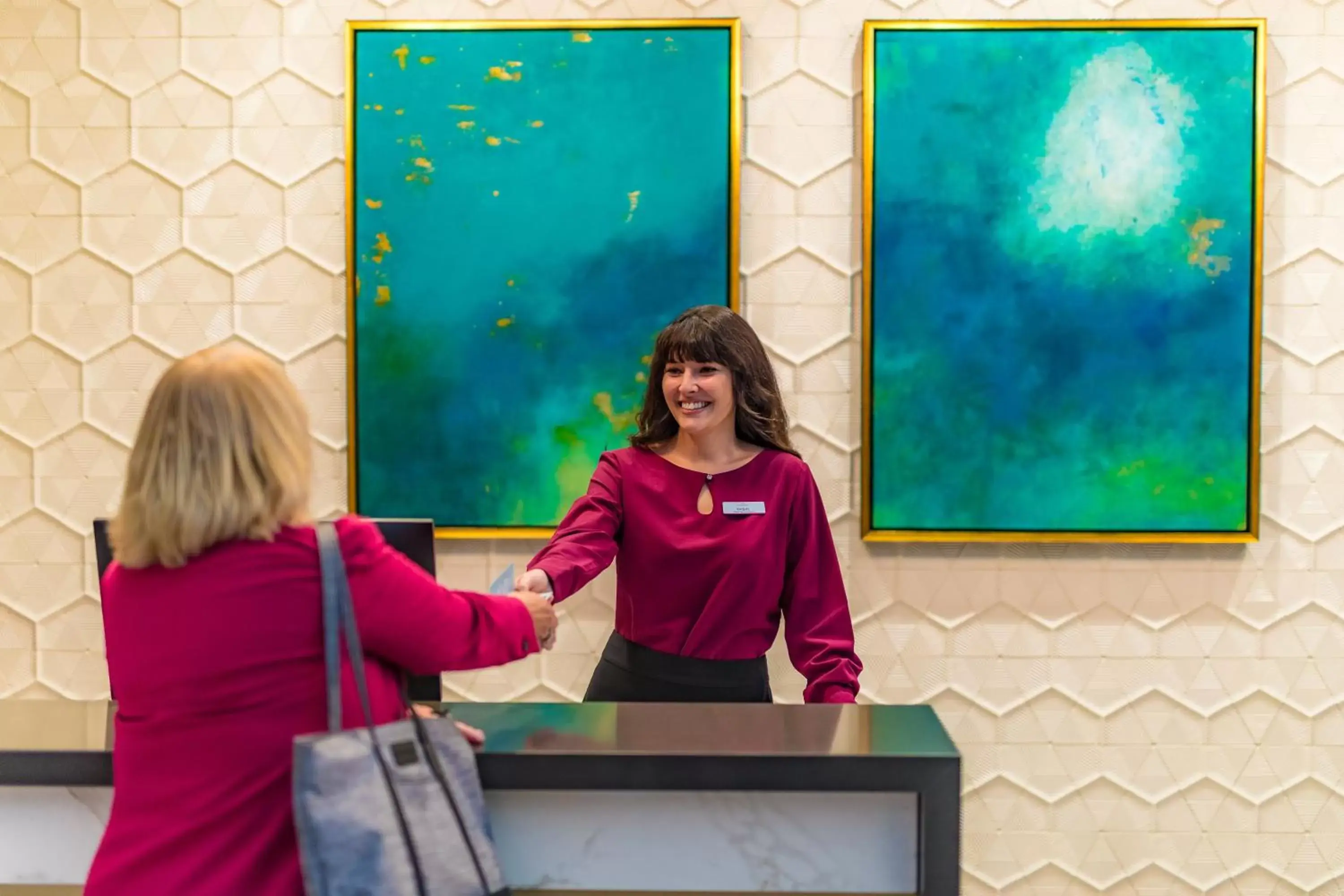 Lobby or reception in Crowne Plaza Lansing West, an IHG Hotel