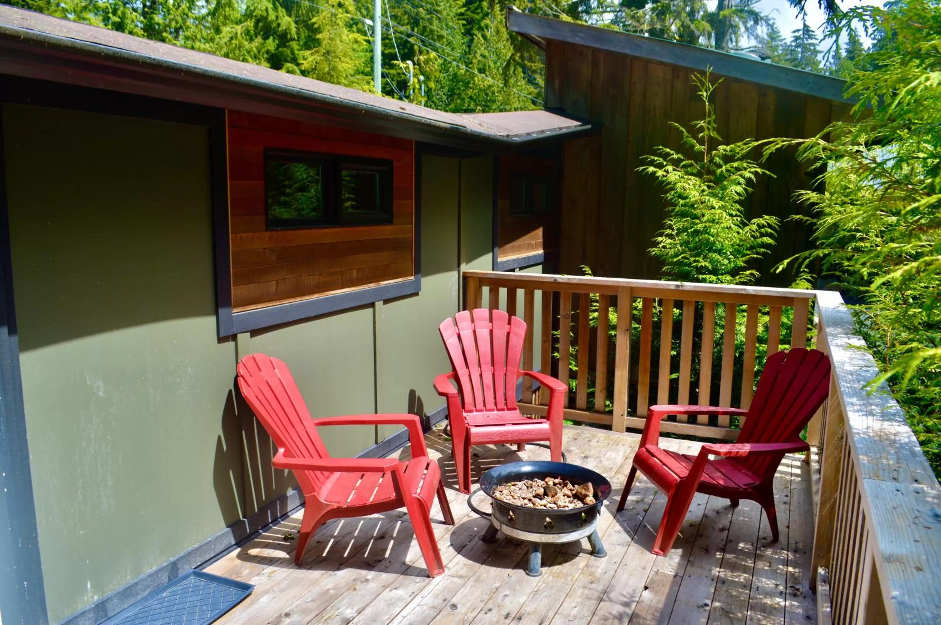 Patio in Wild Coast Wilderness Resort