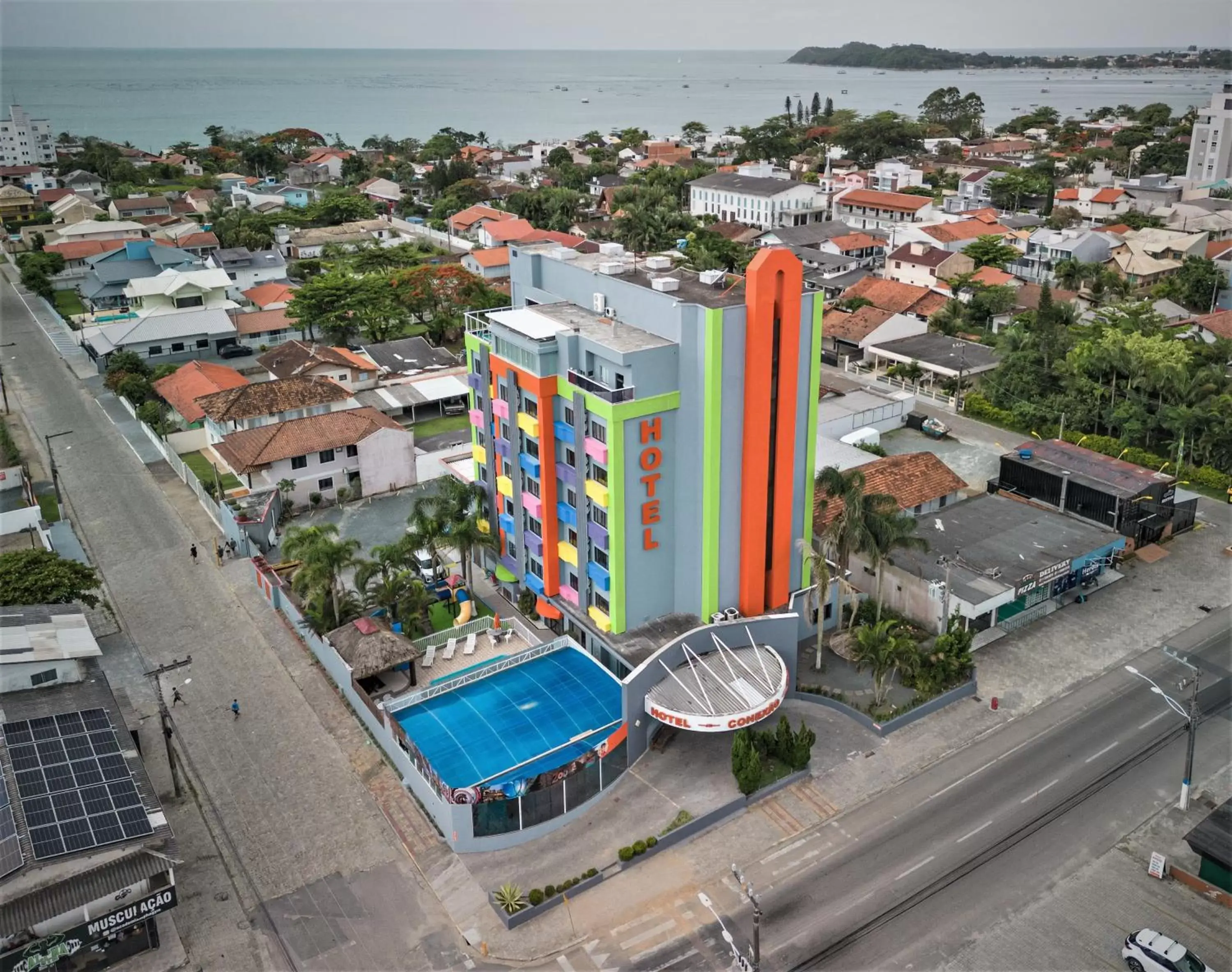 Bird's-eye View in Hotel Conexão