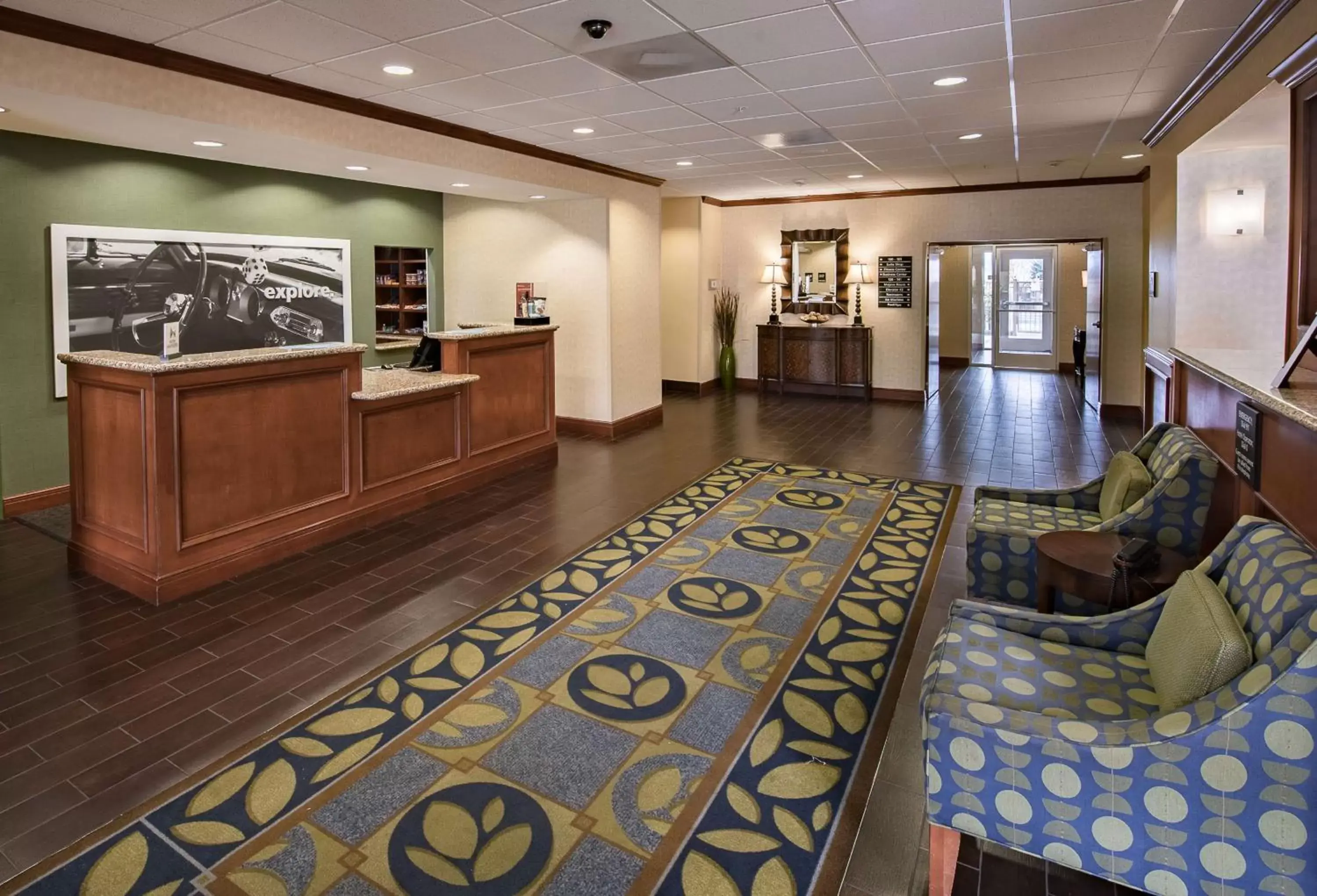 Lobby or reception, Lobby/Reception in Hampton Inn & Suites Ridgecrest