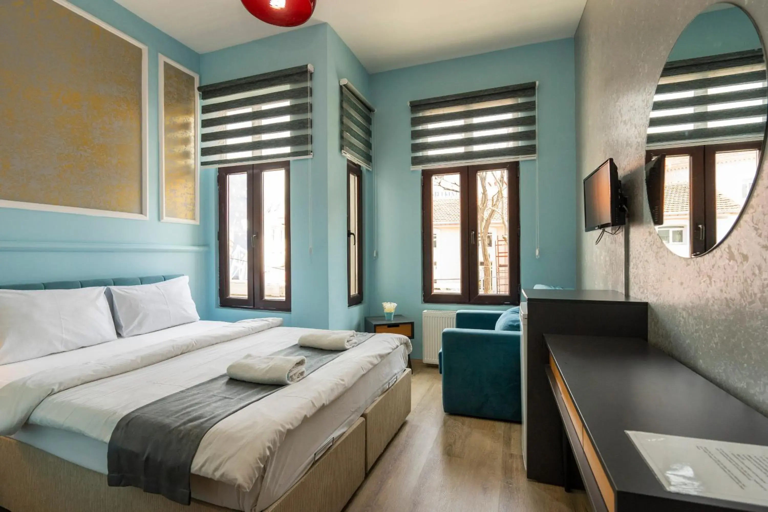 Bedroom in Taksim Alya Suites