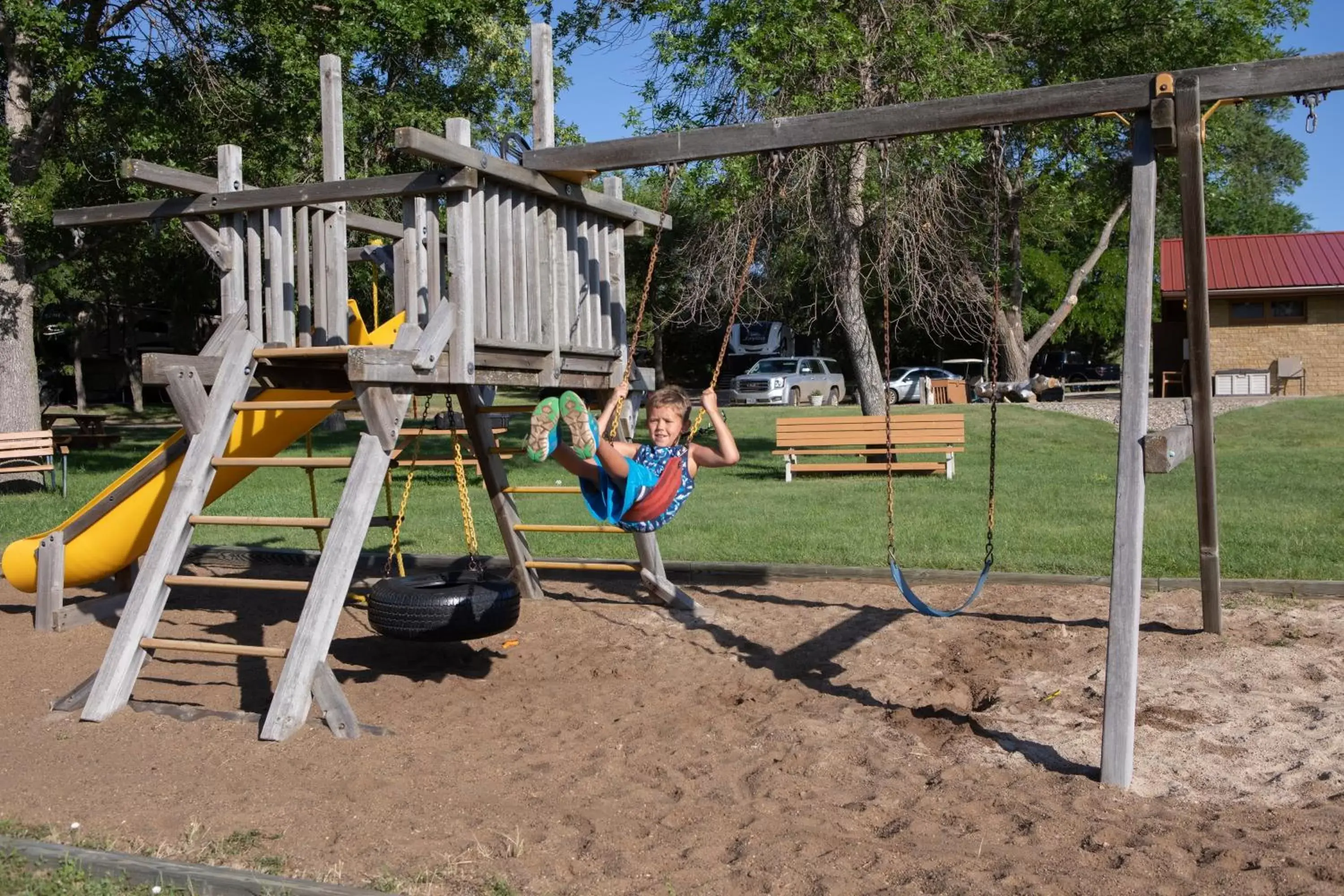 Children play ground, Children's Play Area in Arrowwood Resort at Cedar Shore