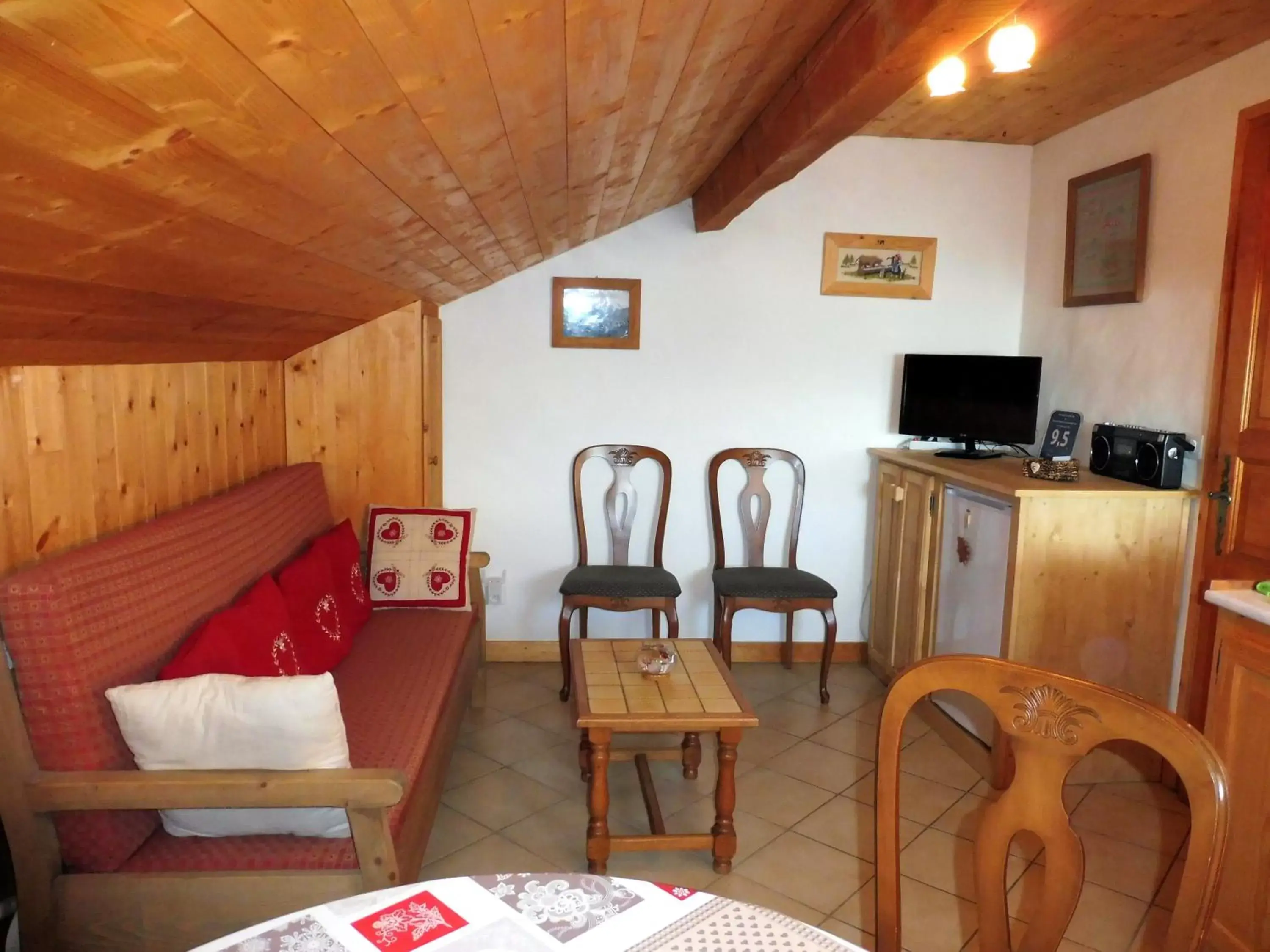 Seating Area in Chambres d'hôtes les Terrasses de Varme