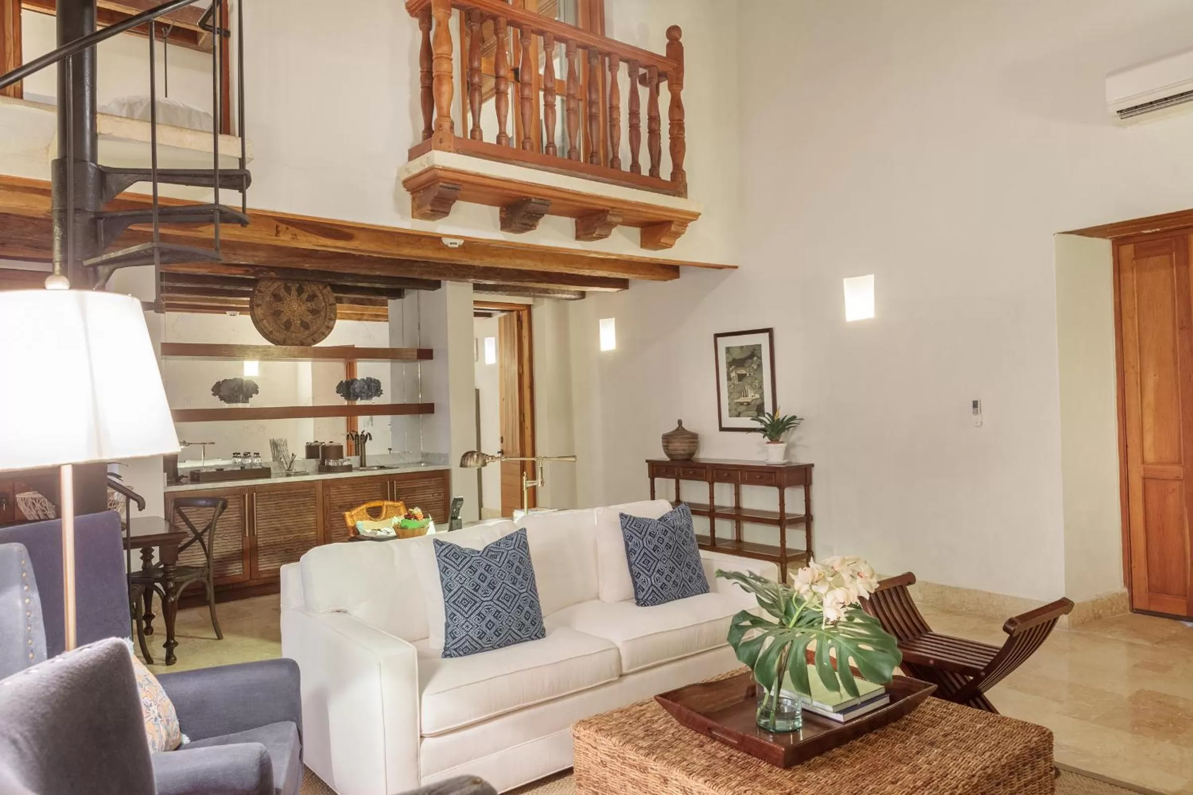 Living room in Hotel Casa San Agustin