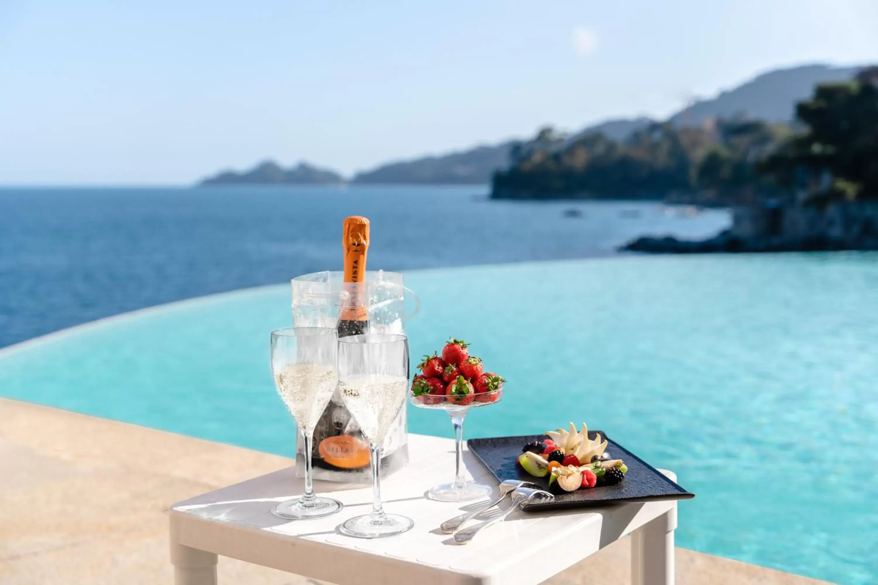 Swimming pool in Excelsior Palace Portofino Coast Swimming pool in Excelsior Palace Portofino Coast