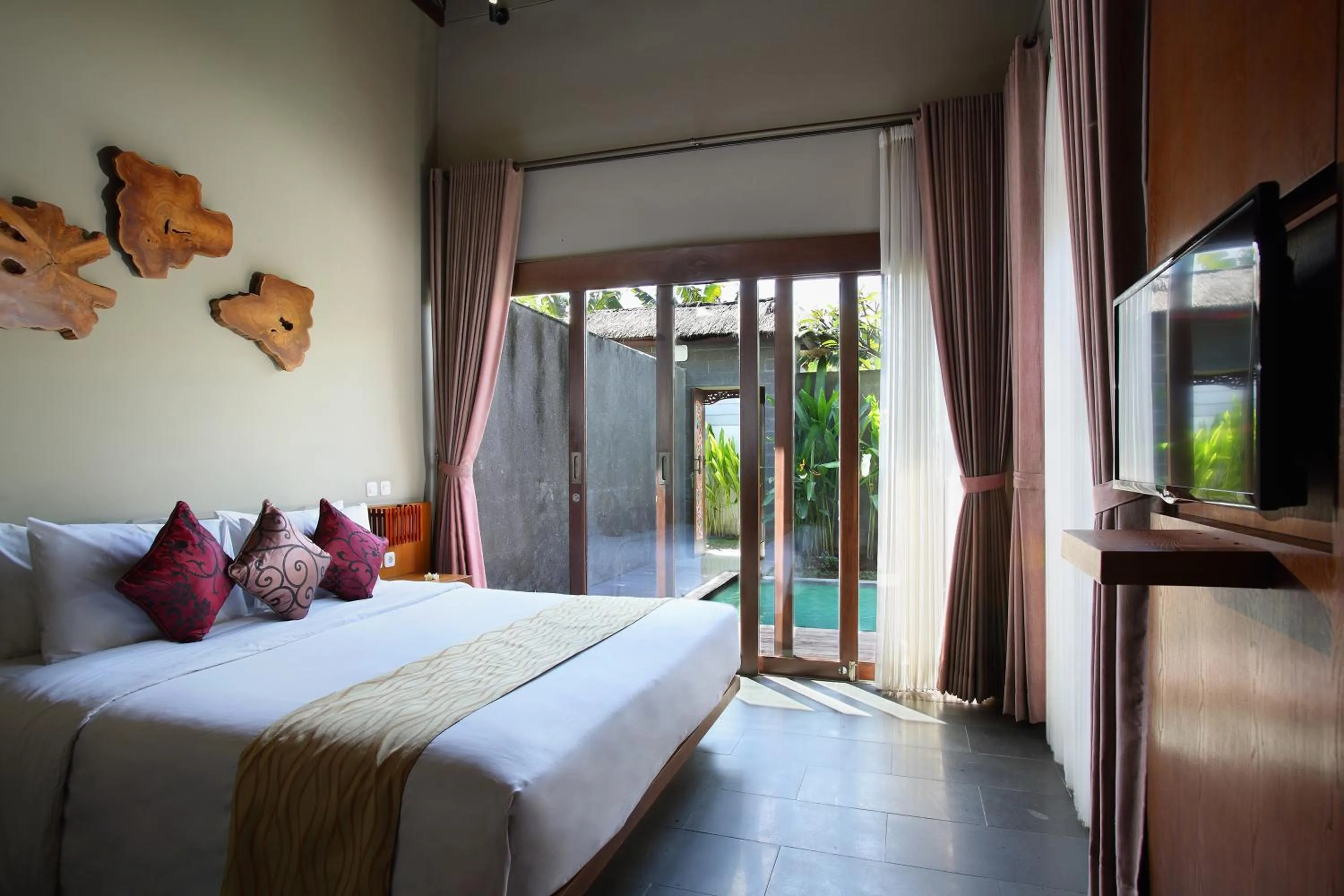 Bed in The Canggu Boutique Villas