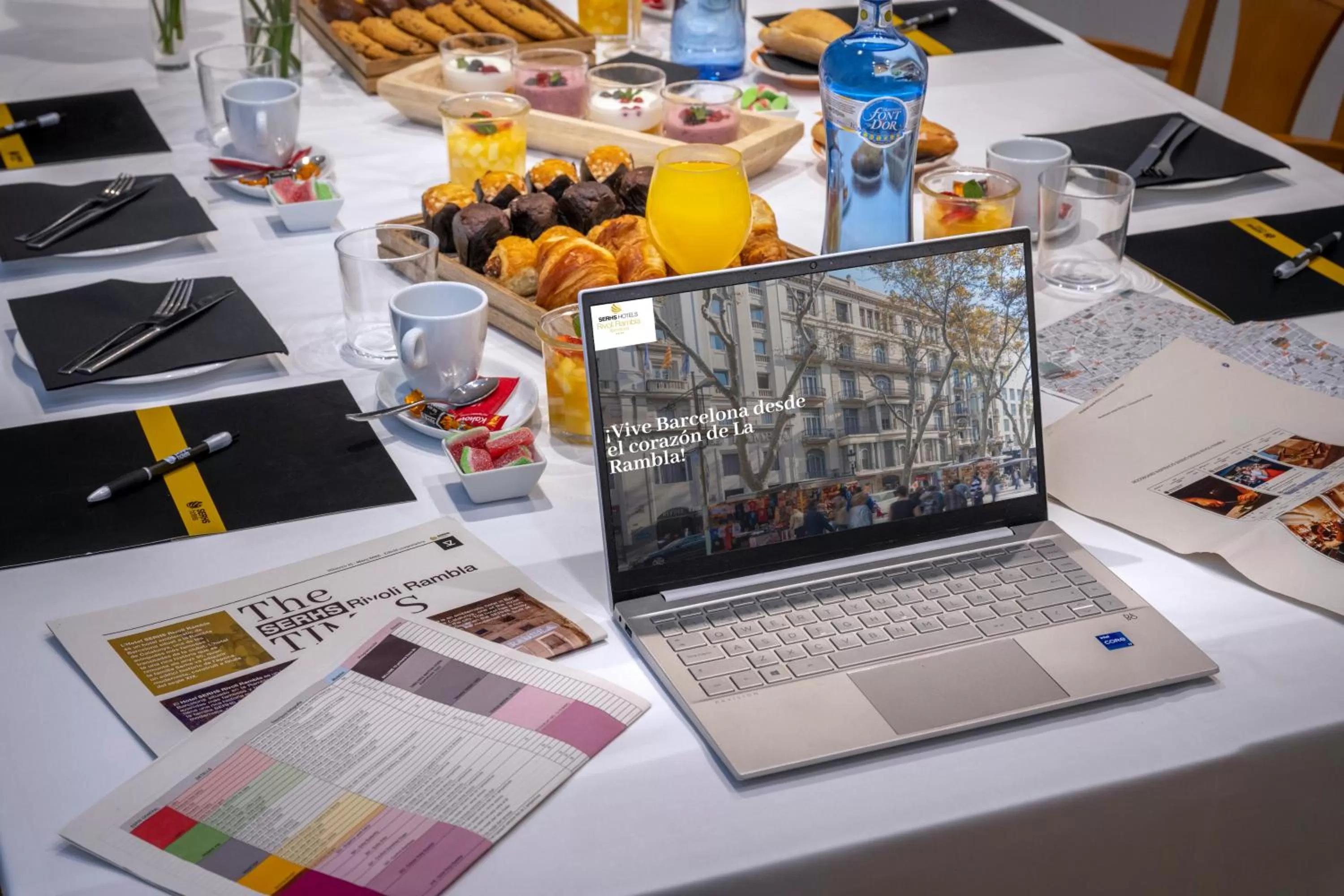 Food and drinks in Hotel SERHS Rivoli Rambla