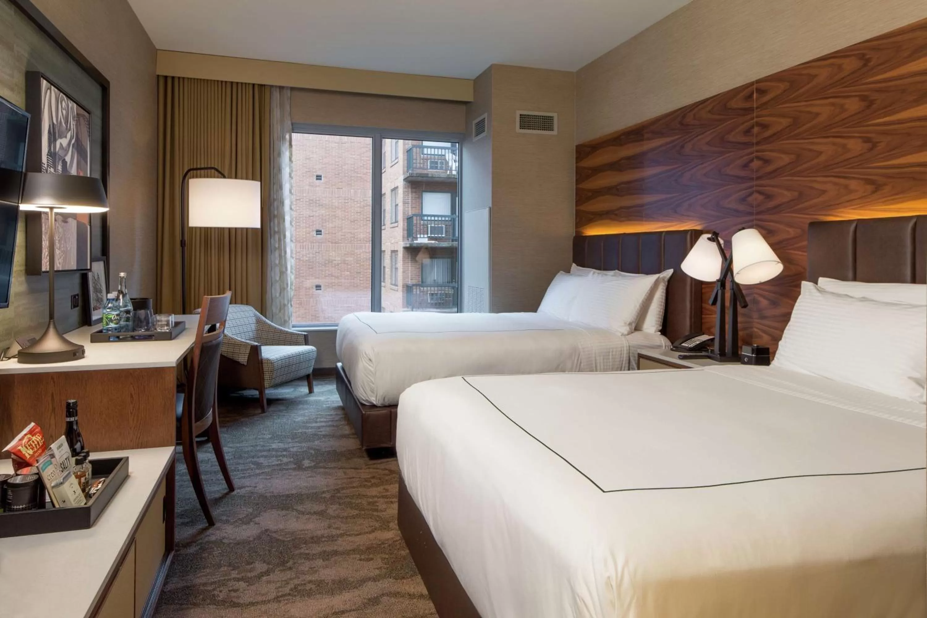 Bedroom, Bed in The Porter Portland, Curio Collection By Hilton