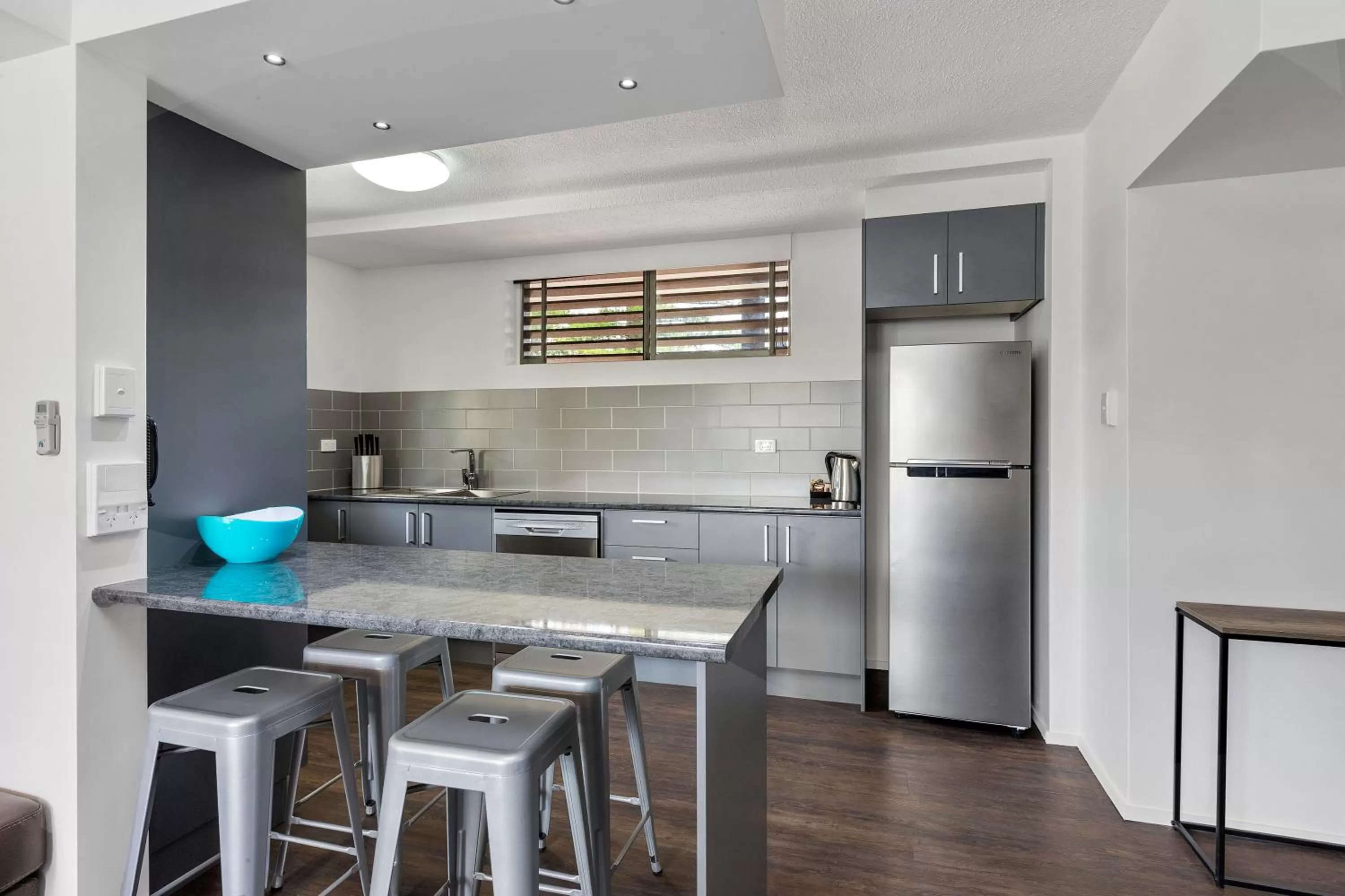 Kitchen or kitchenette in El Motor Inn