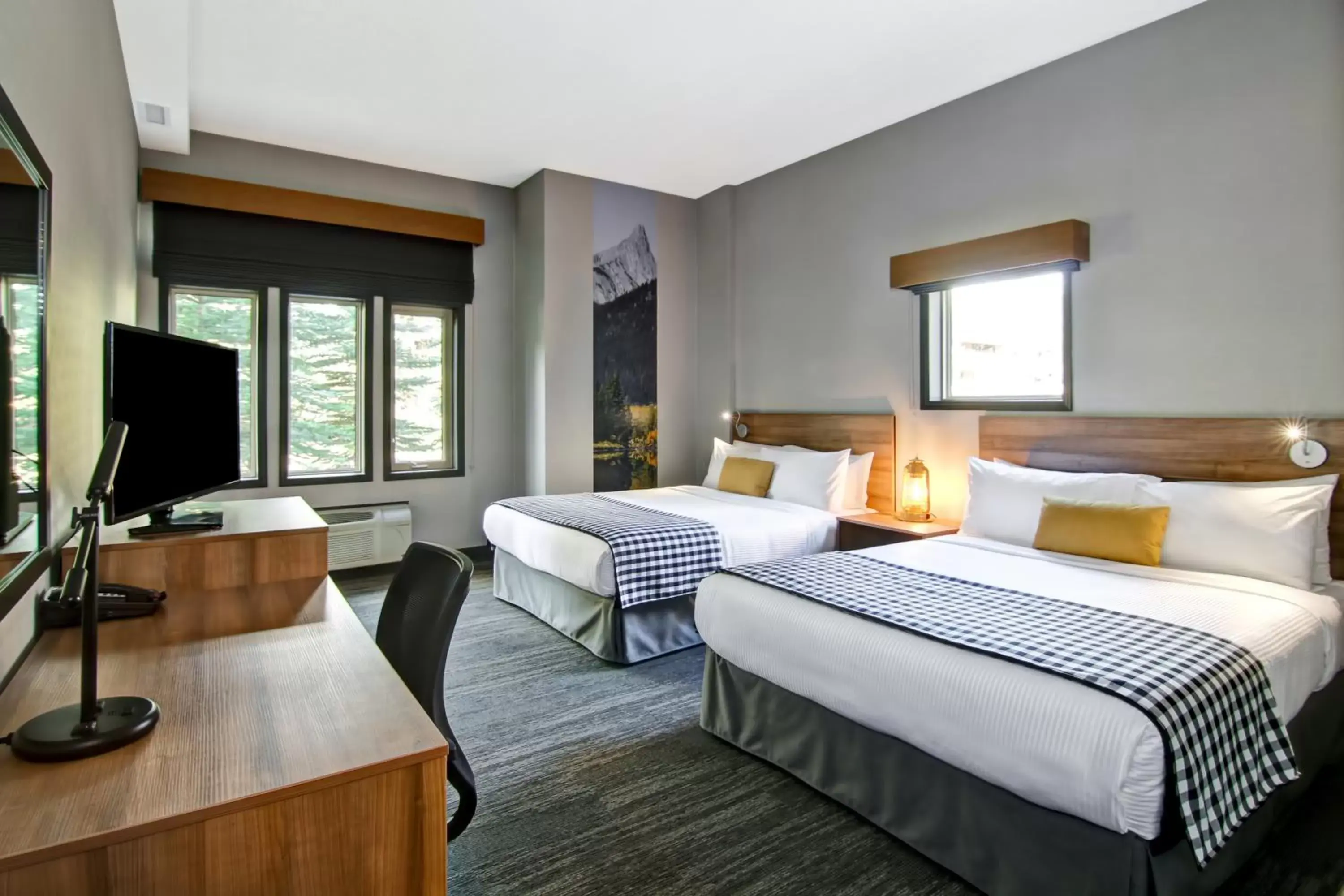 Bedroom, Bed in Canalta Lodge Bedroom, Bed in Canalta Lodge