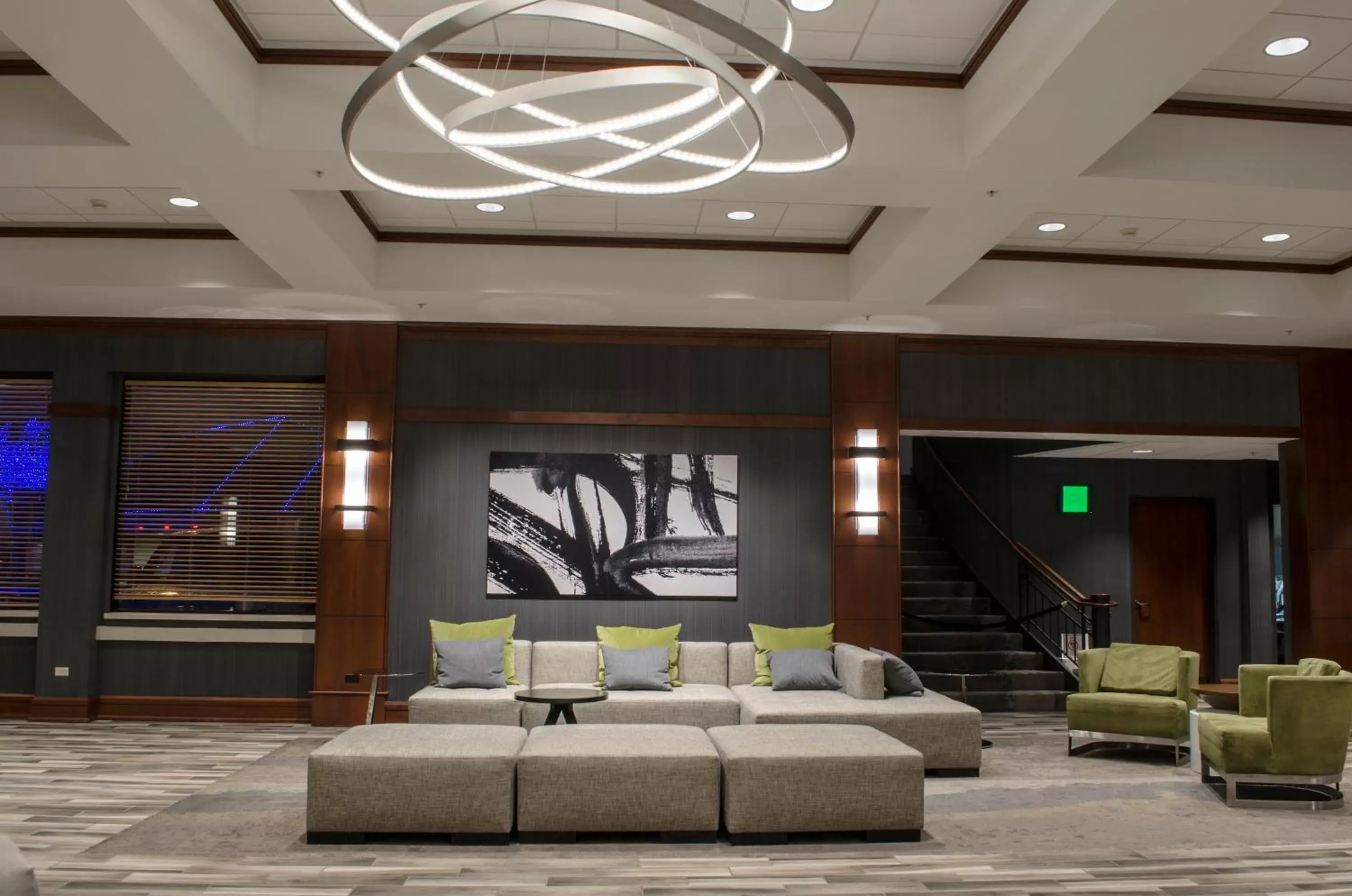 Lobby or reception in Holiday Inn Fargo, an IHG Hotel