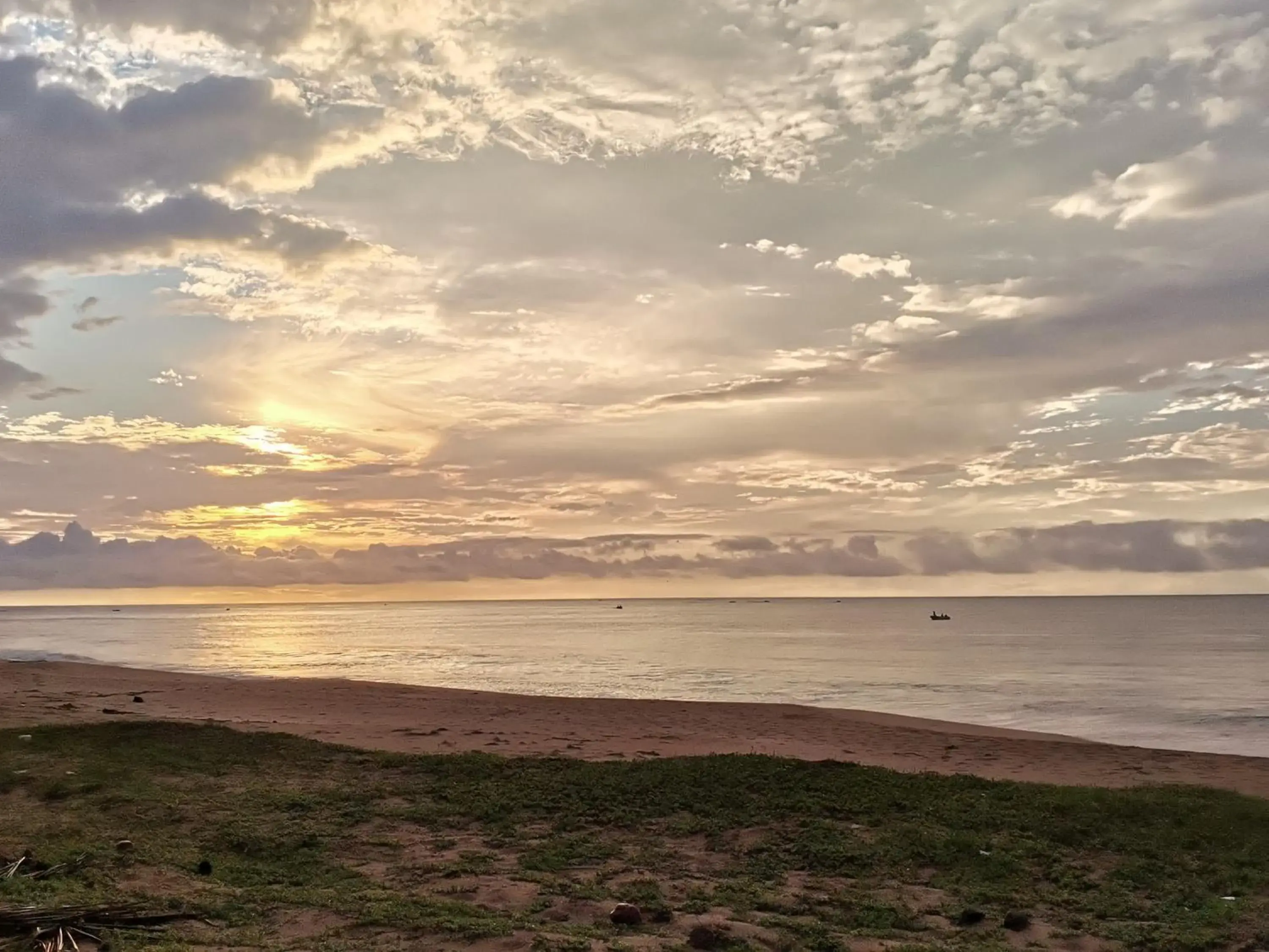 Sunset, Beach in Helios Beach Resort