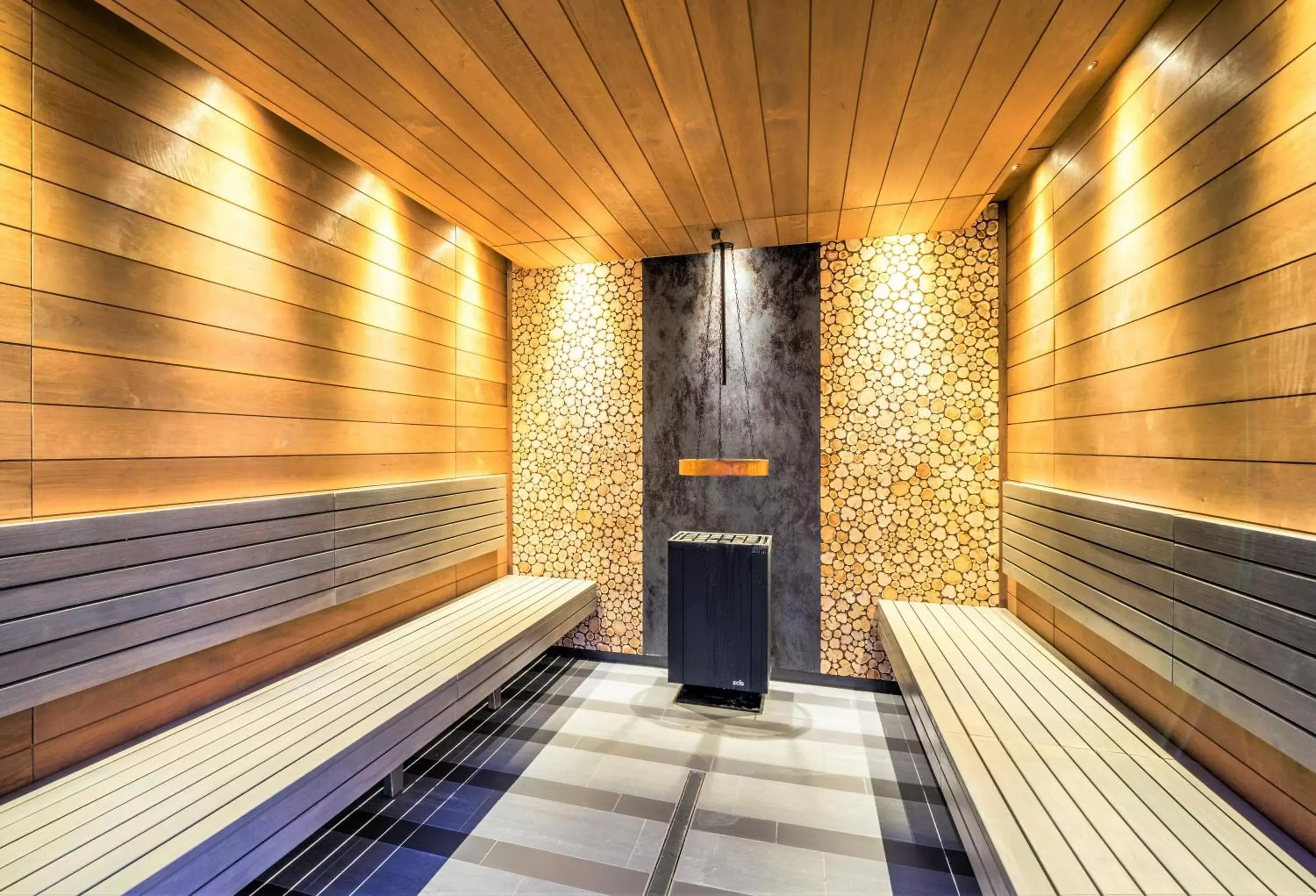 Sauna in Wellton Riverside SPA Hotel