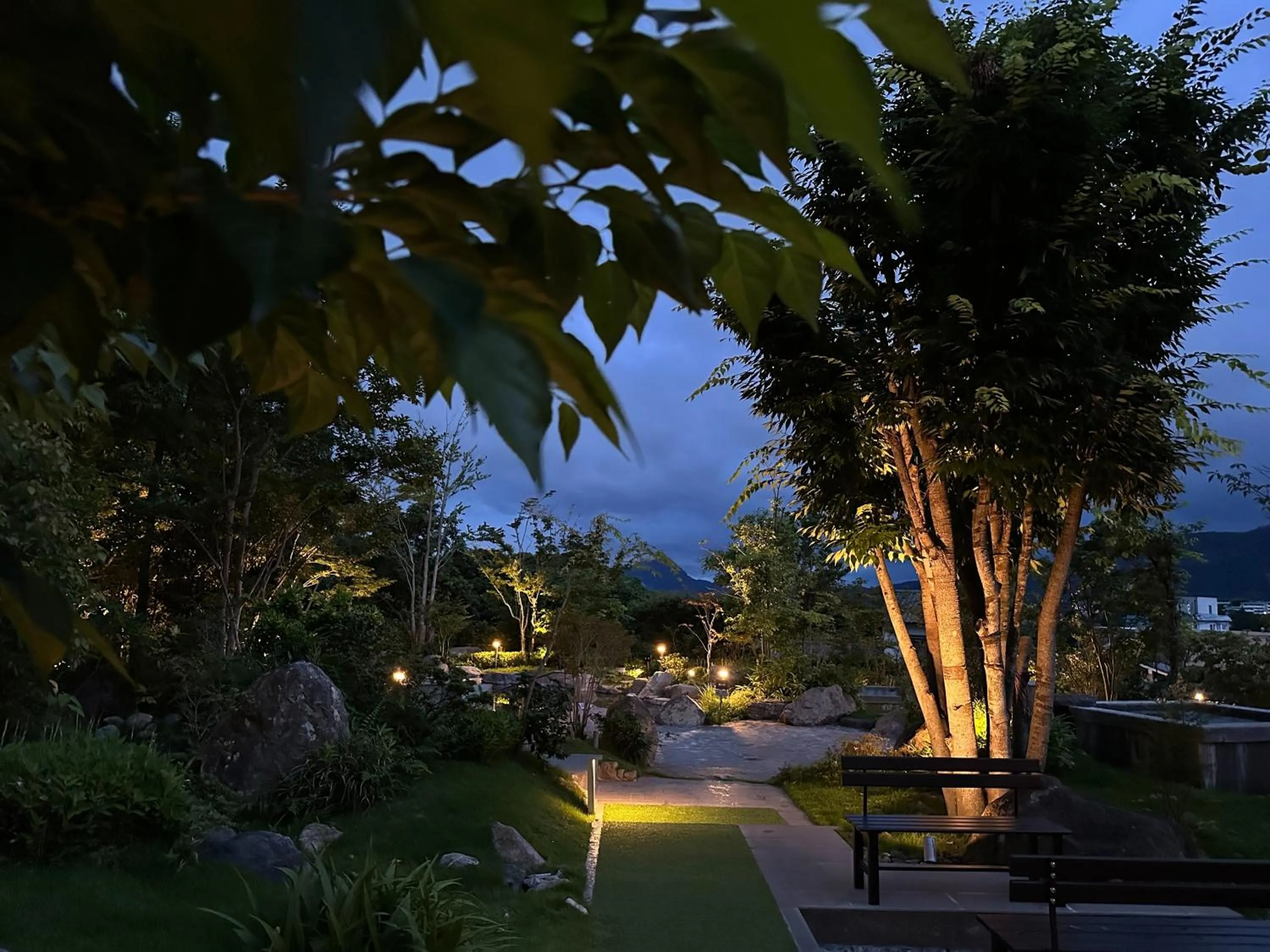 Garden in Morinoyu Resort