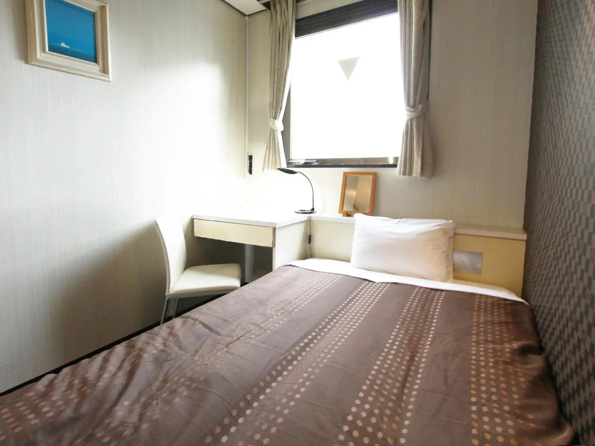 Photo of the whole room, Bed in HOTEL LiVEMAX BUDGET Shinosaka