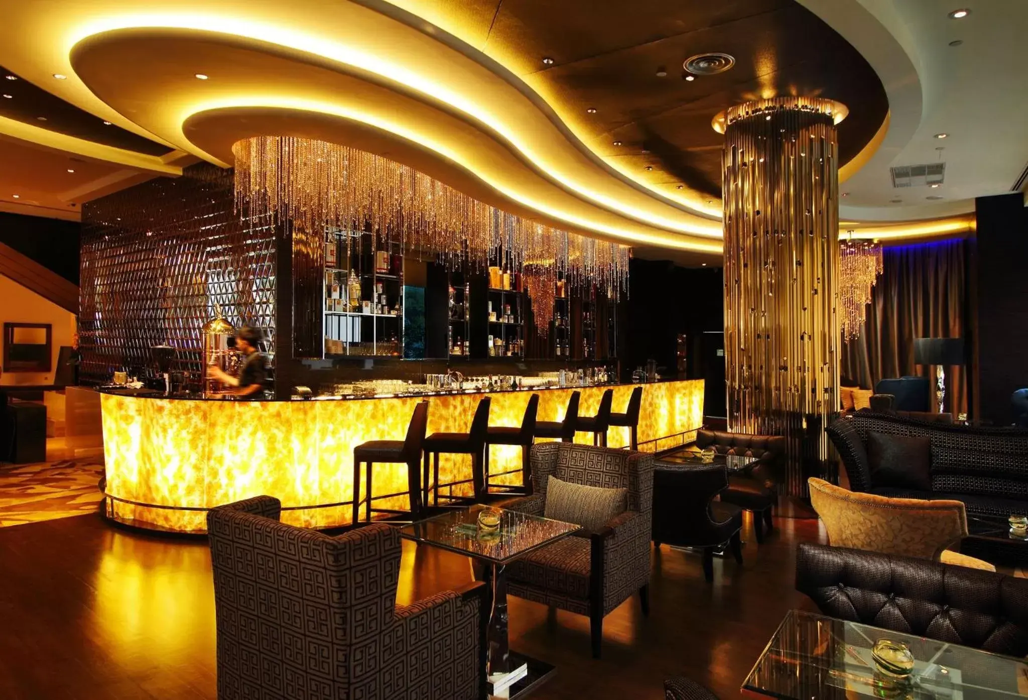 Lounge or bar, Lounge/Bar in InterContinental Kuala Lumpur, an IHG Hotel