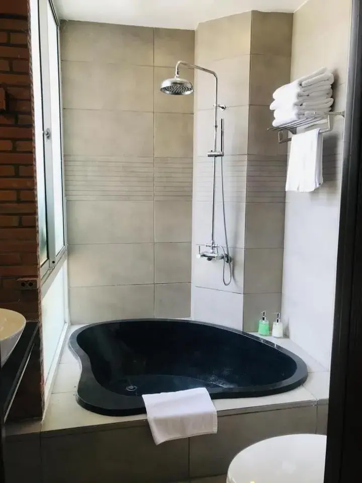 Bathroom in Halo Hotel