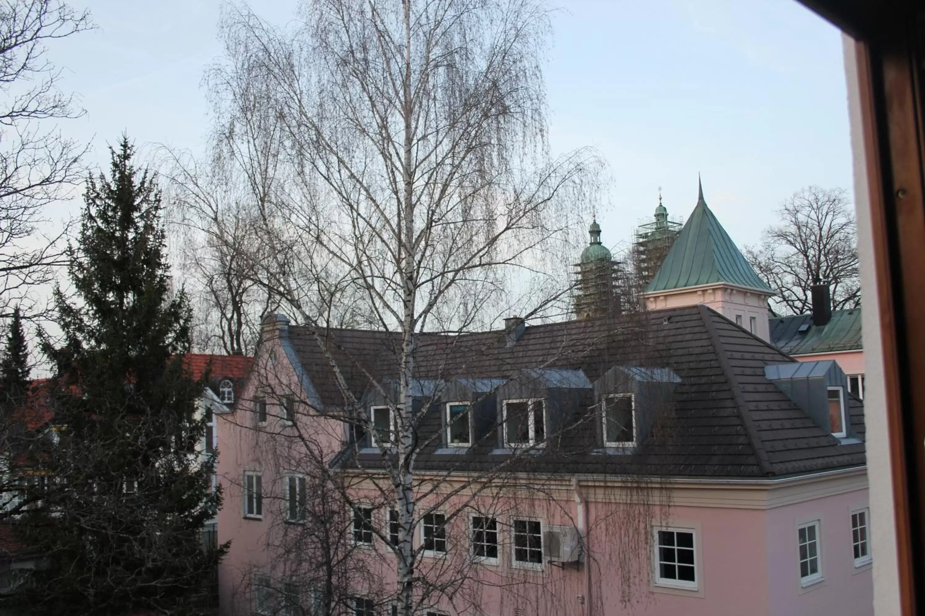 Property Building in Gästehaus Chaplin