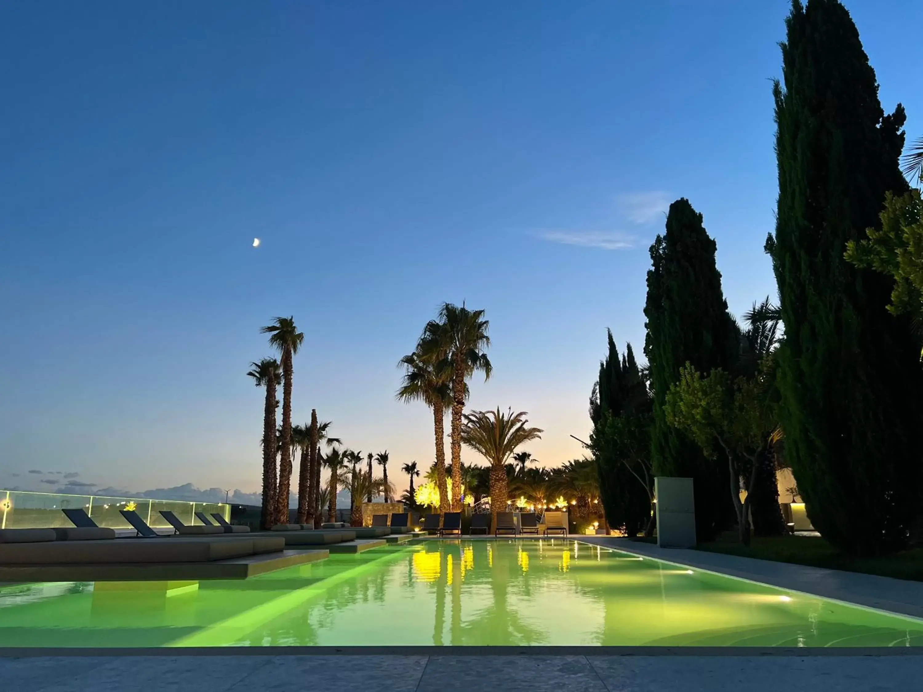 Pool view in UNA HOTELS MH Matera Pool view in UNA HOTELS MH Matera
