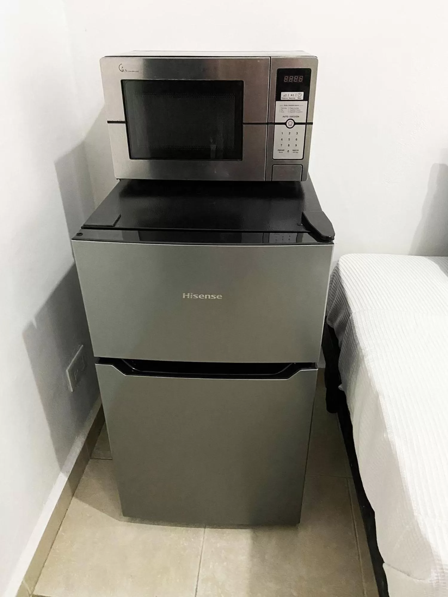 Kitchen or kitchenette in Nasim Condo Hotel con acceso BEACH CLUB GRATIS, metros 5th AVENIDA