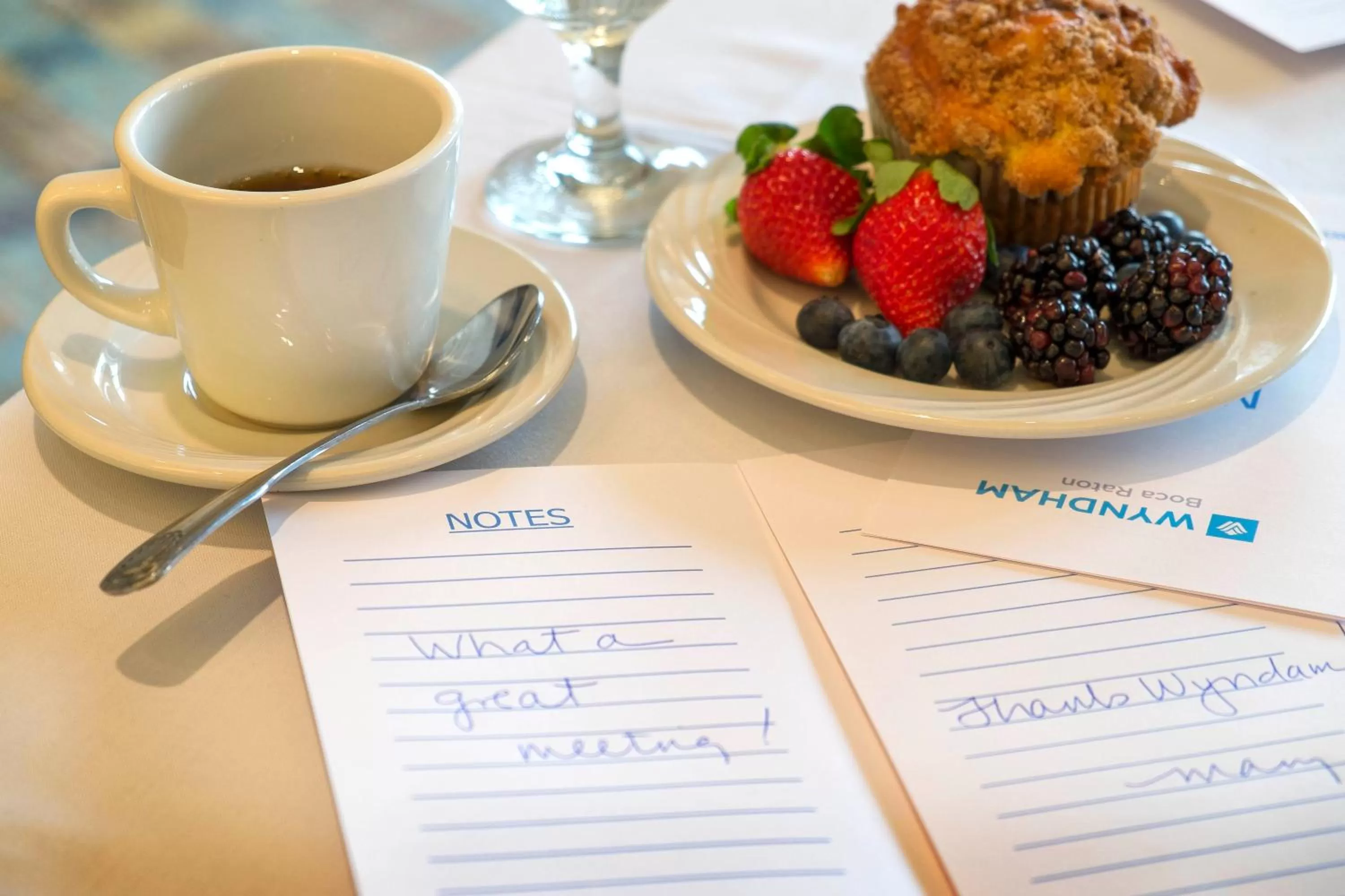 Food in Wyndham Boca Raton Hotel