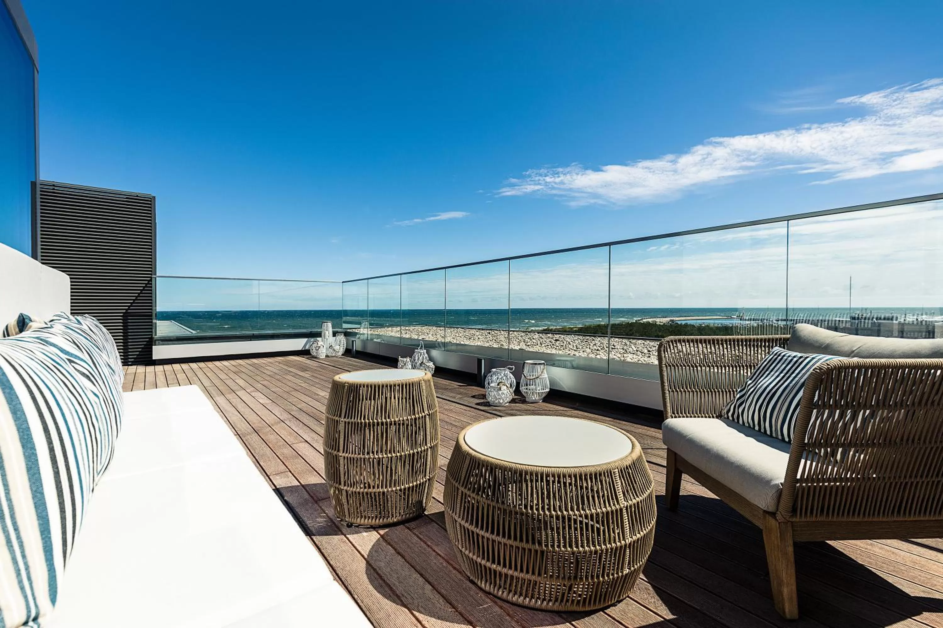 Balcony/Terrace in Gwiazda Morza Resort SPA&SPORT