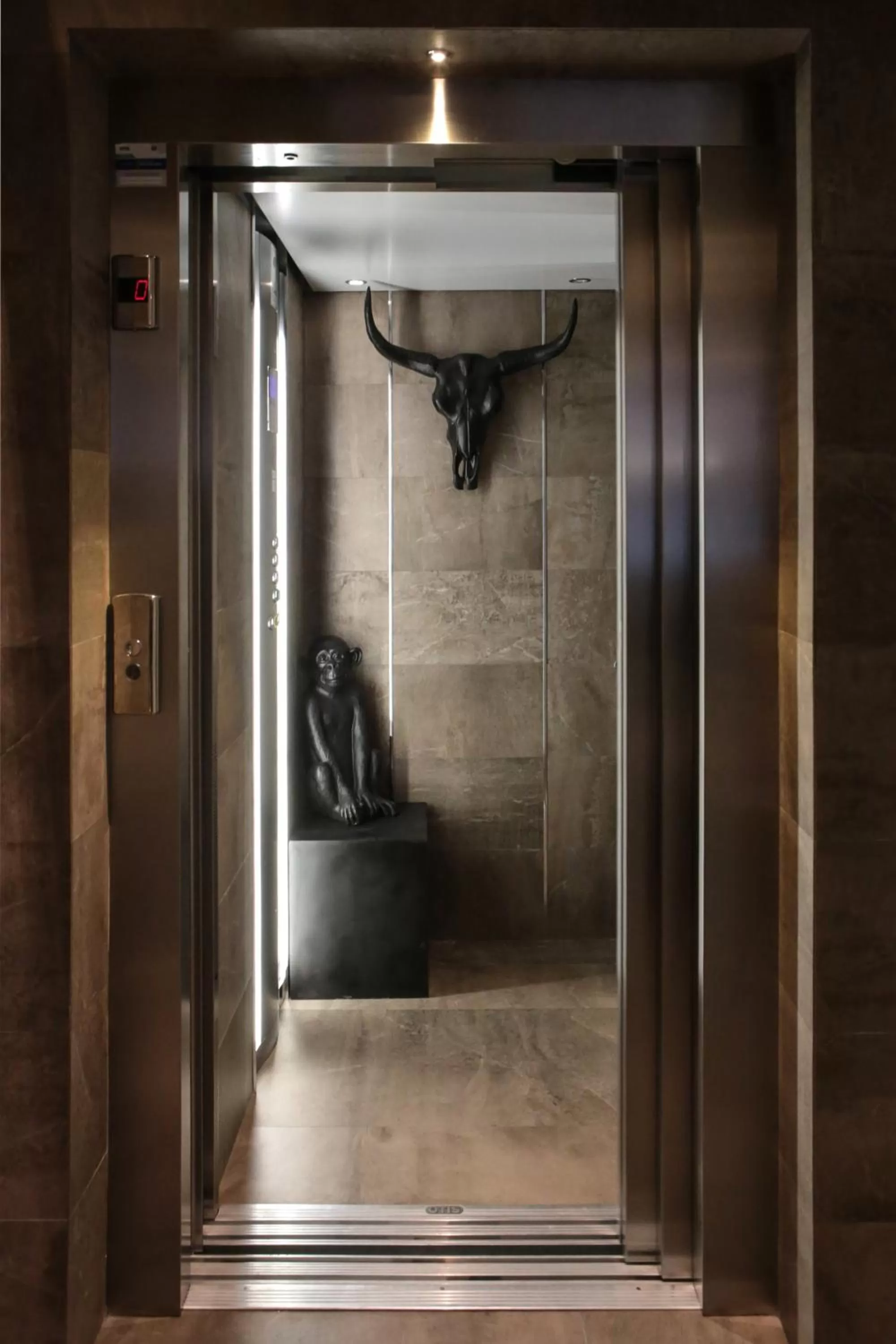 Decorative detail in Neko Boutique Hotel