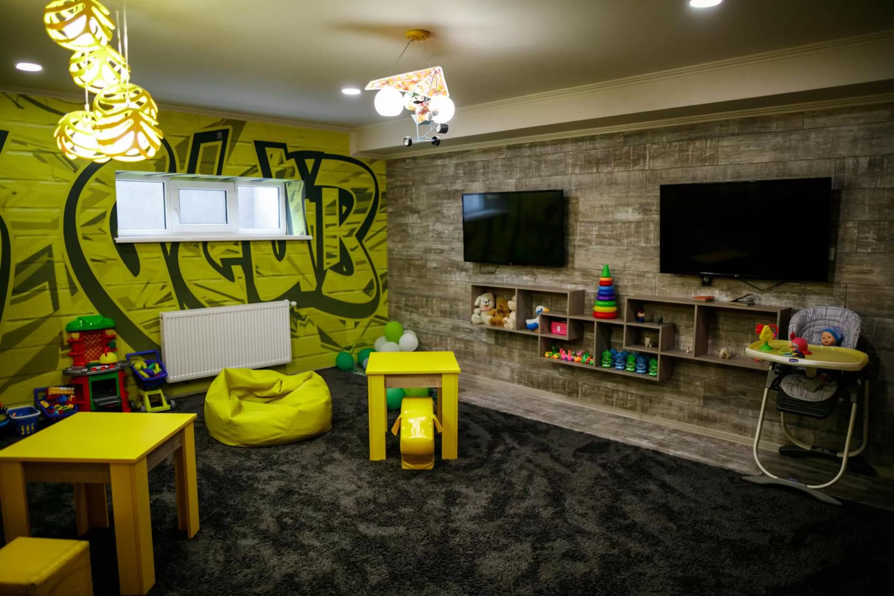 Children play ground, Seating Area in Rivoli Hotel