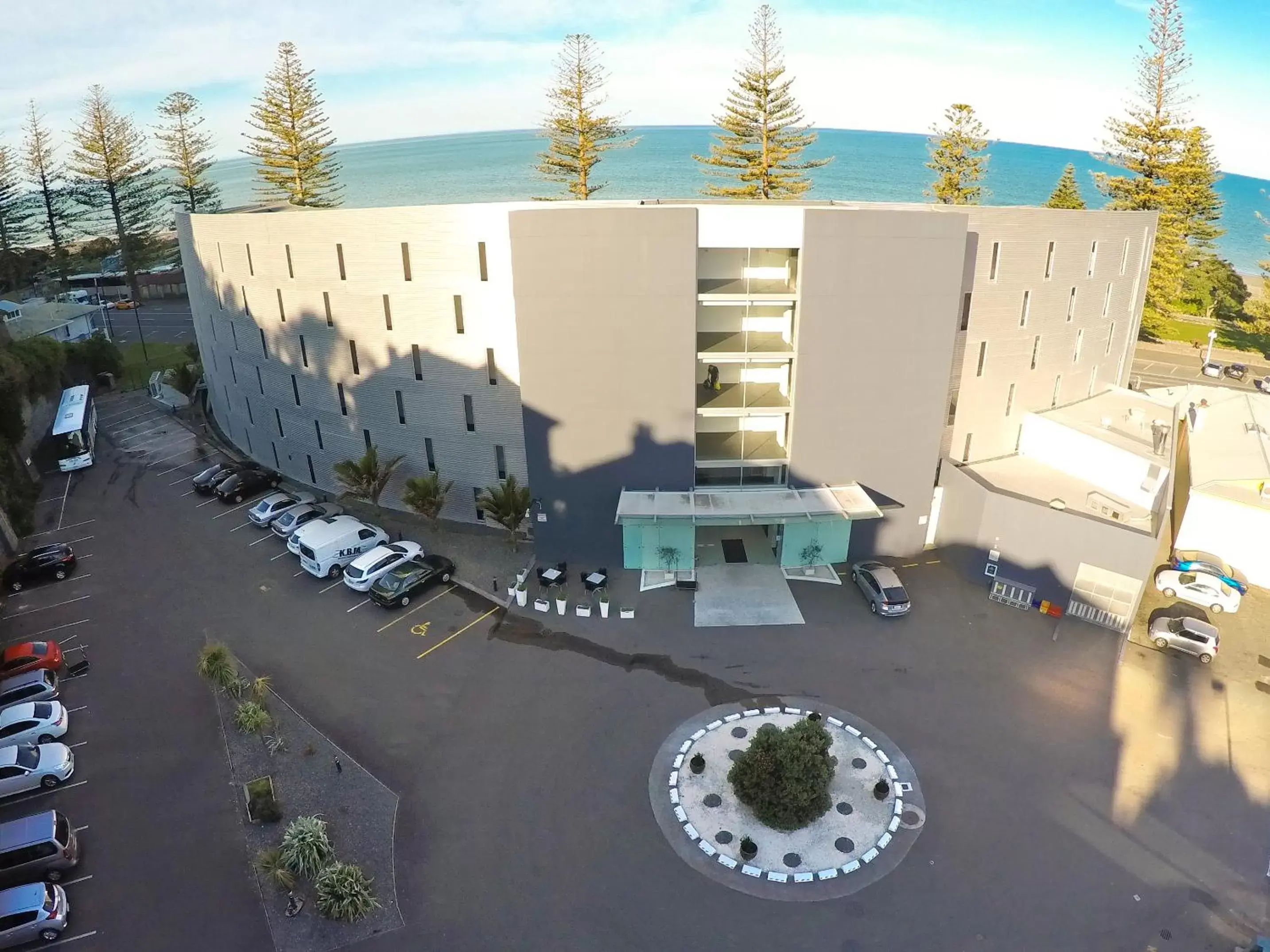 Bird's eye view, Bird's-eye View in Scenic Hotel Te Pania