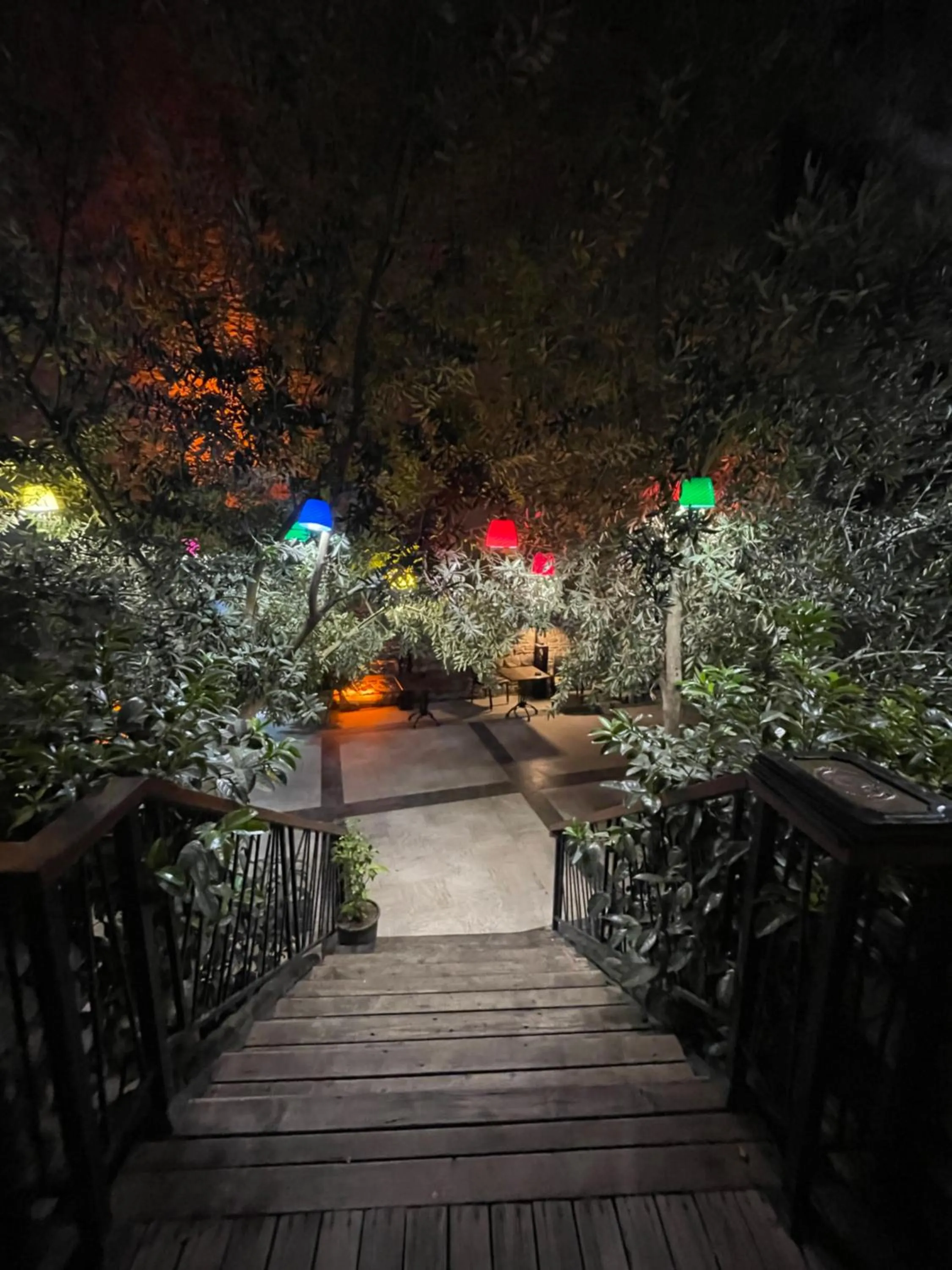 Garden view in Giritligil Hotel