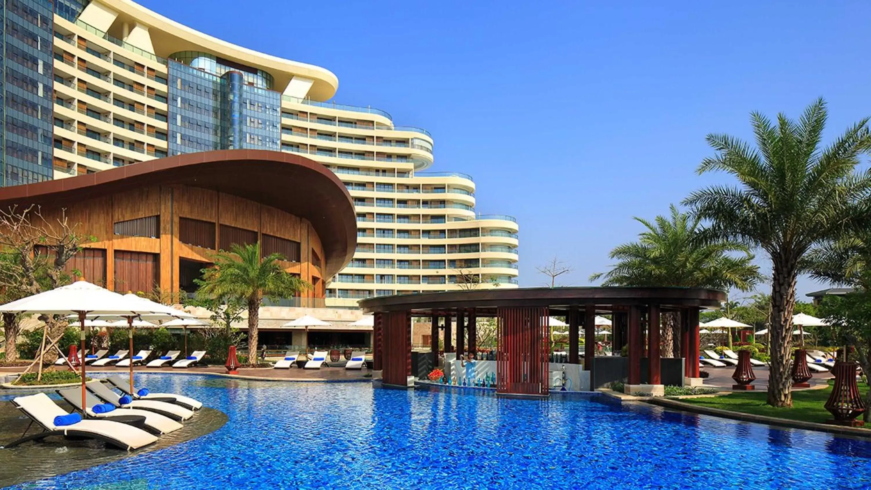 Lounge or bar, Property Building in InterContinental Sanya Haitang Bay Resort, an IHG Hotel