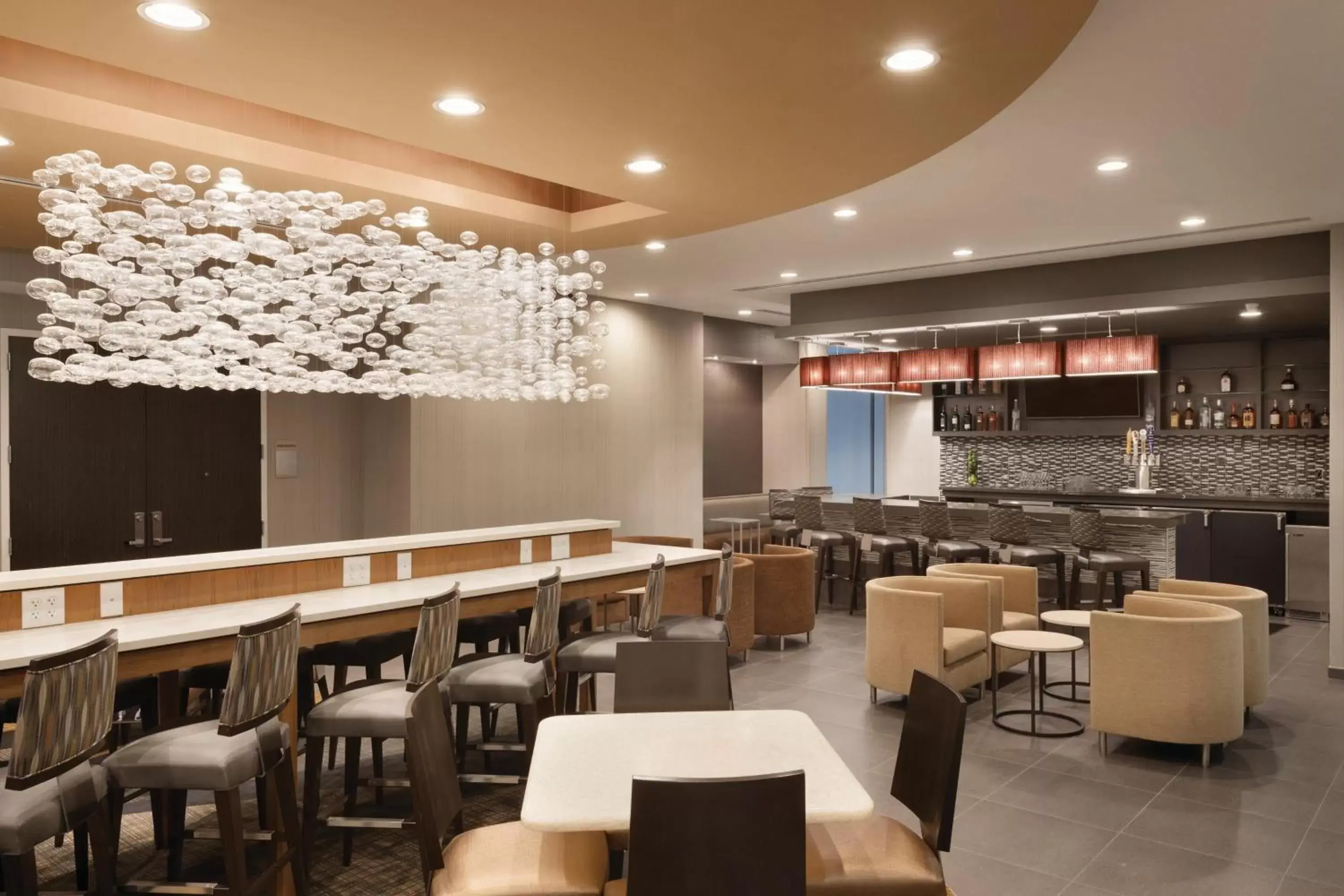 Lobby or reception, Restaurant/Places to Eat in SpringHill Suites by Marriott Houston Northwest