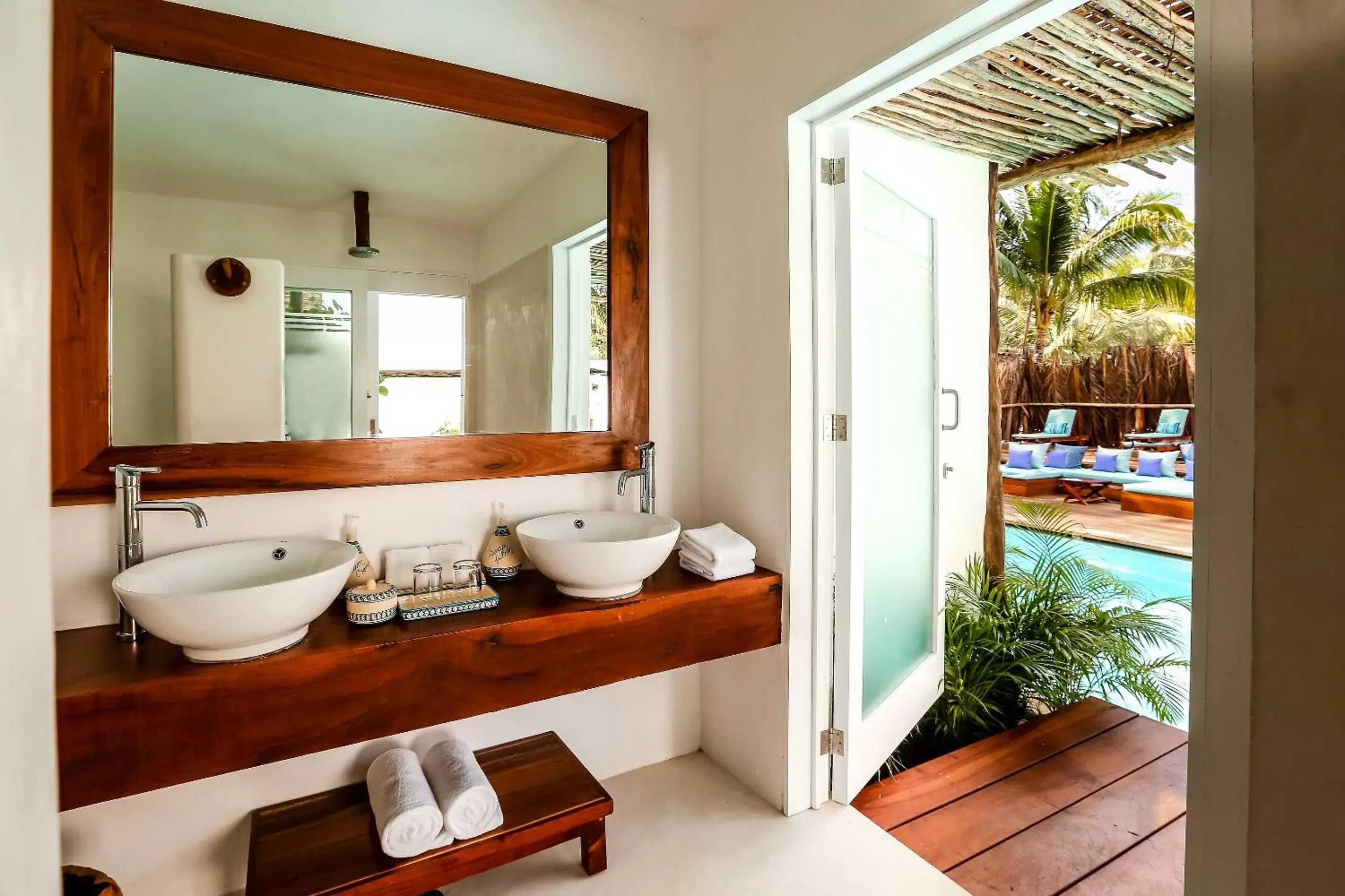 Bathroom in Cabanas Tulum- Beach Hotel & Spa