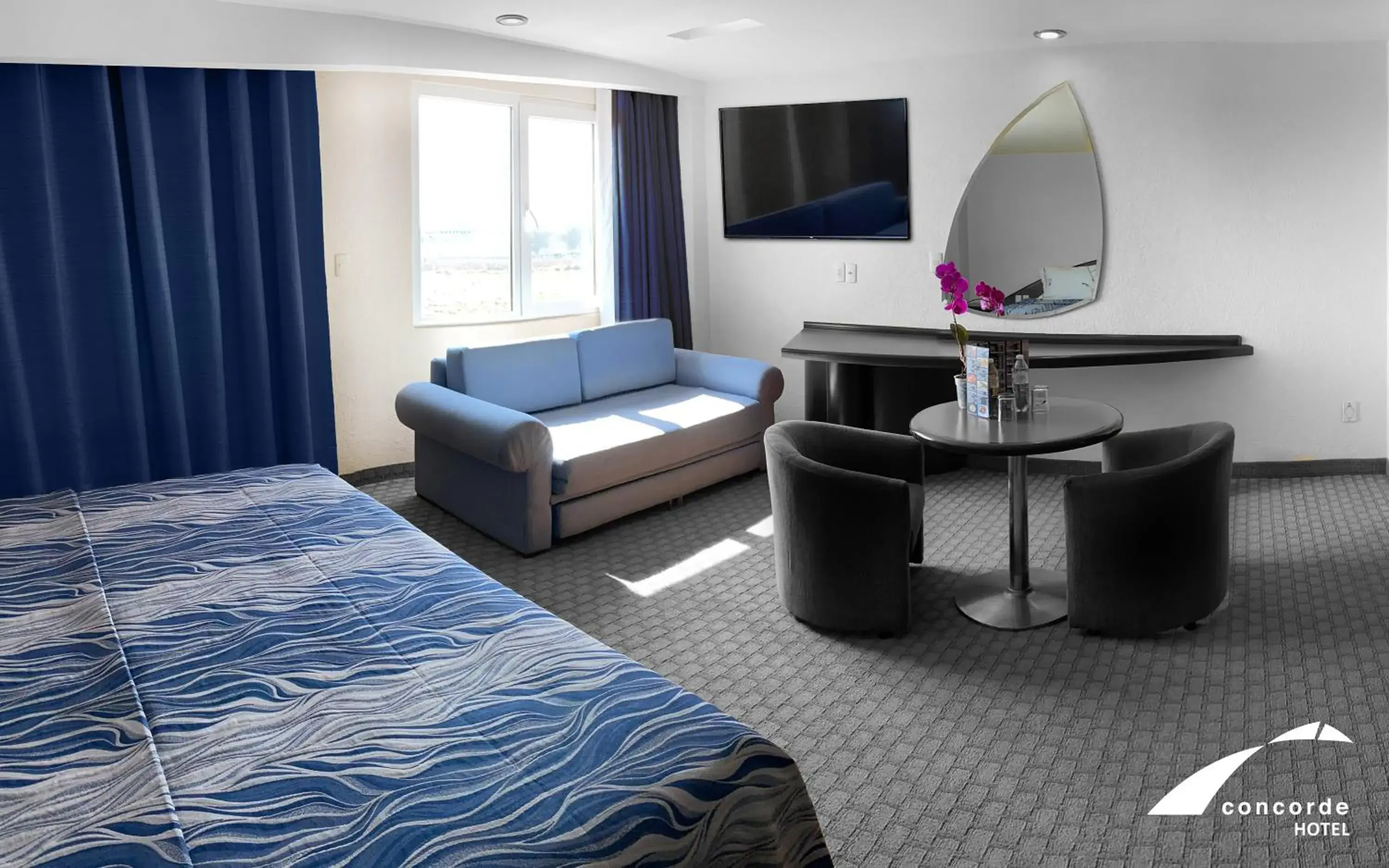 Photo of the whole room, Bed in Hotel Concorde Toluca Photo of the whole room, Bed in Hotel Concorde Toluca