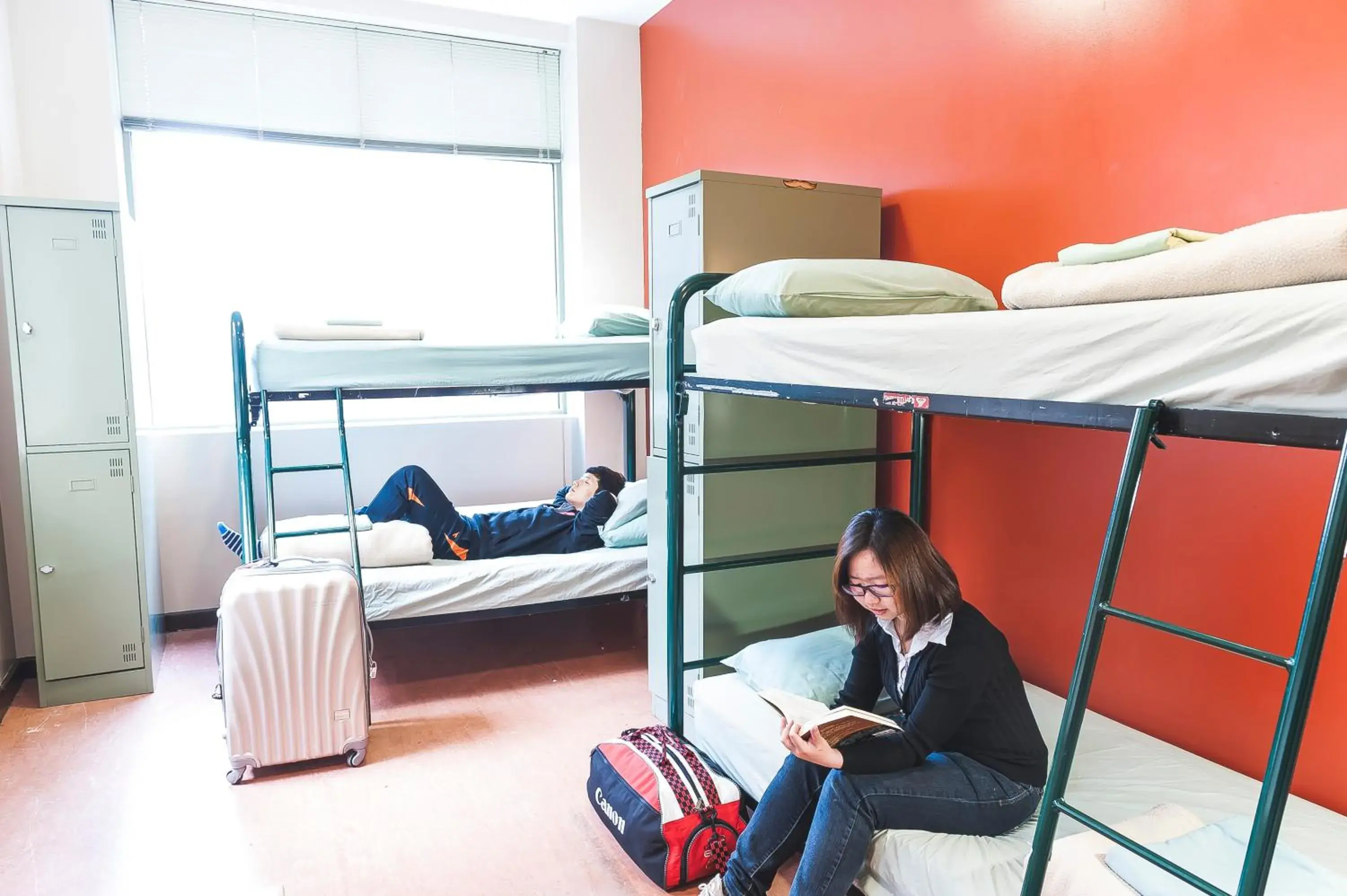 Bedroom, Bunk Bed in Melbourne City Backpackers