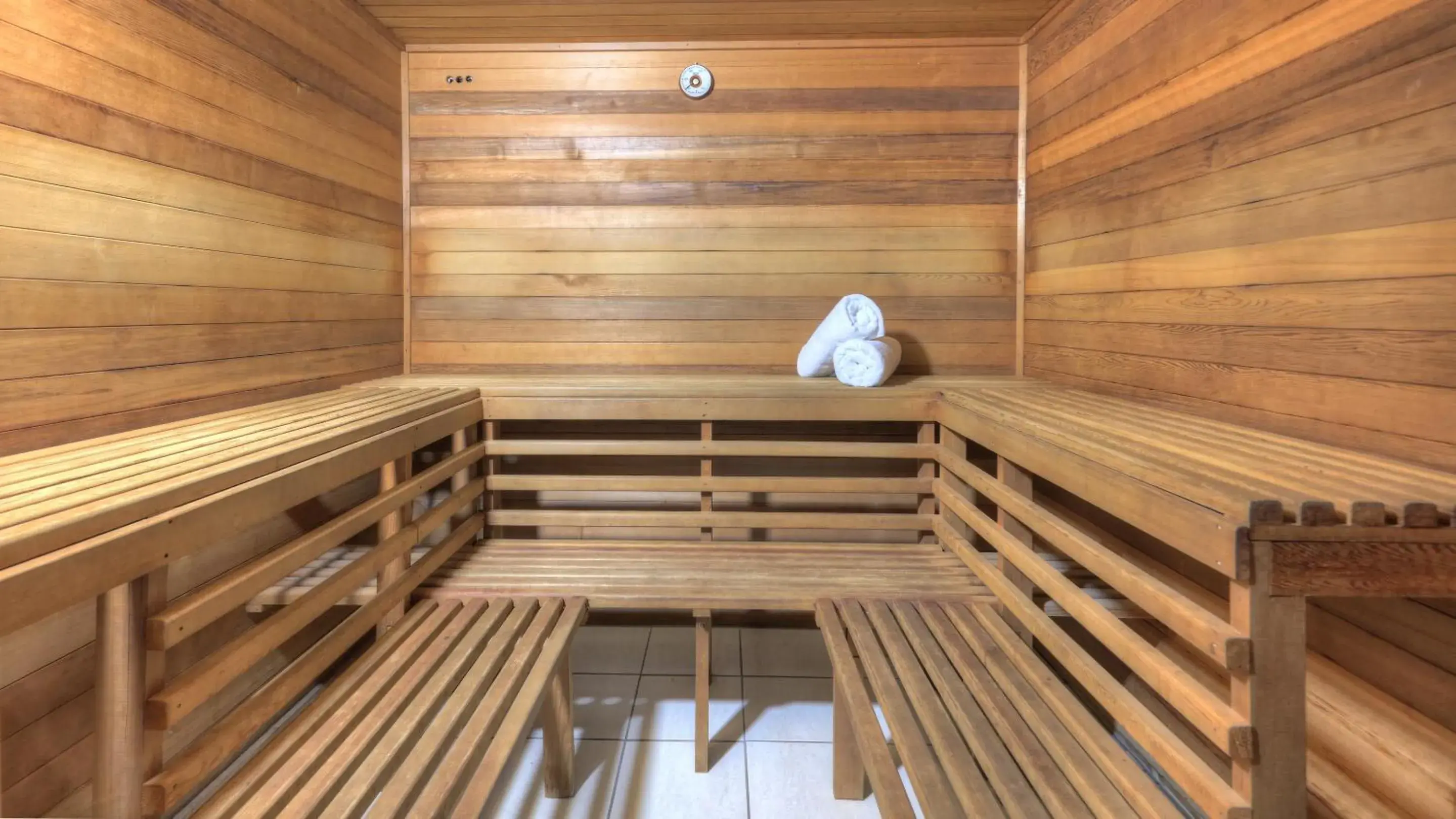 Sauna in Motel Meneres