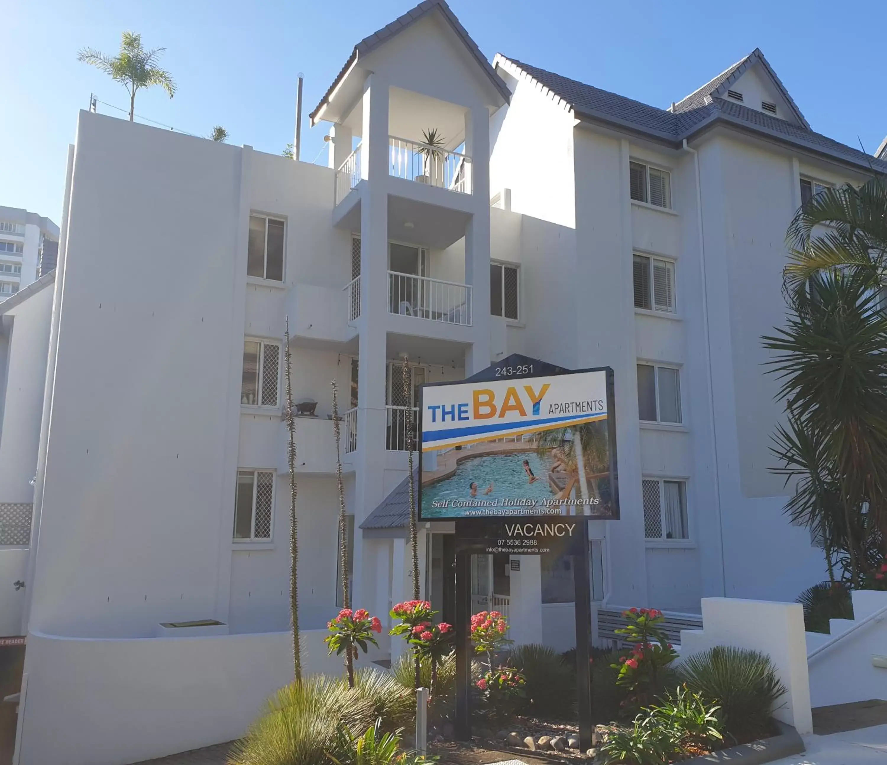 Property Building in The Bay Apartments Coolangatta