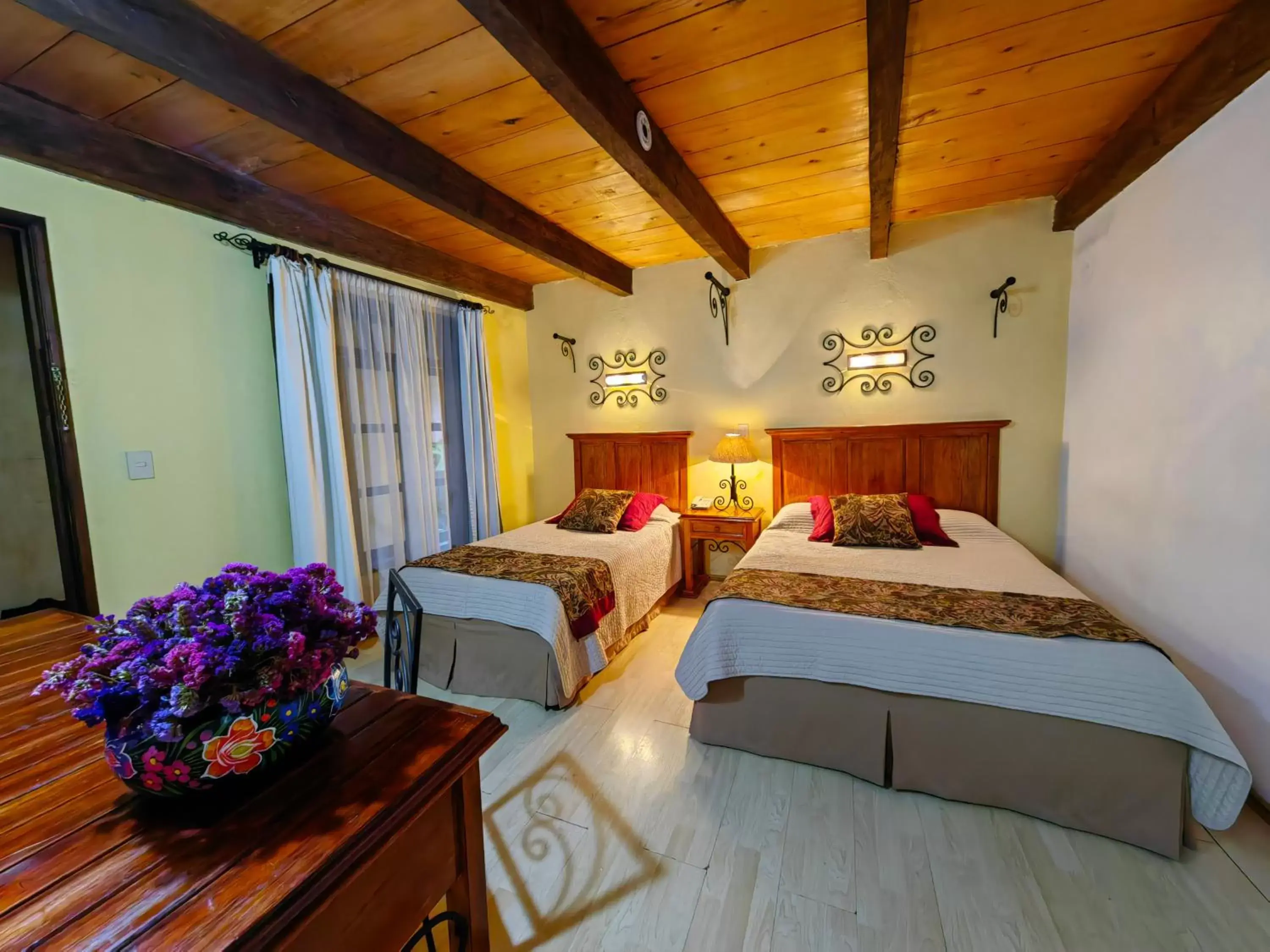 Bed in Hotel Casavieja