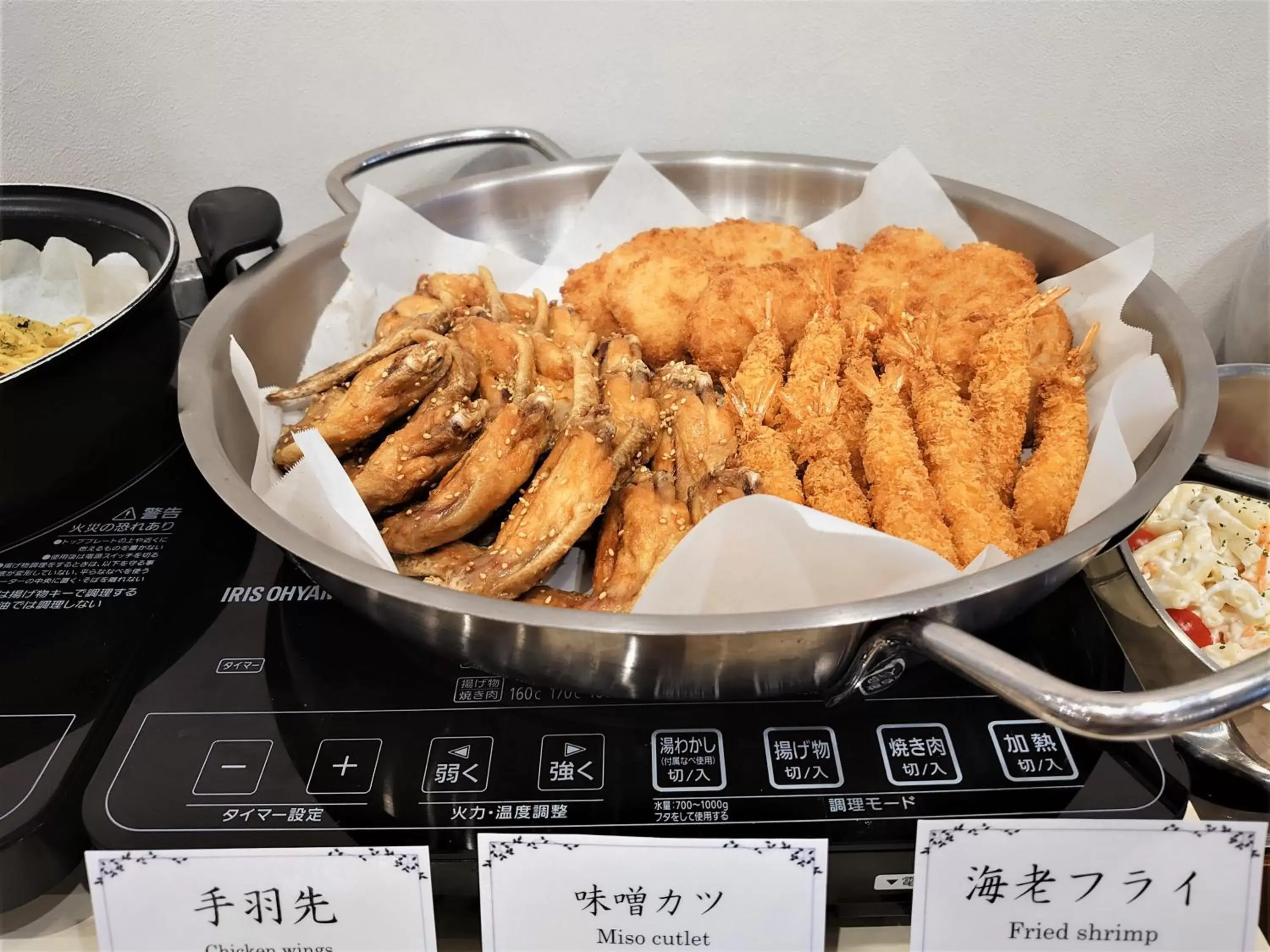 Buffet breakfast in Green Rich Hotel Nagoya Nishiki (Artificial hot spring Futamata Yunohana)