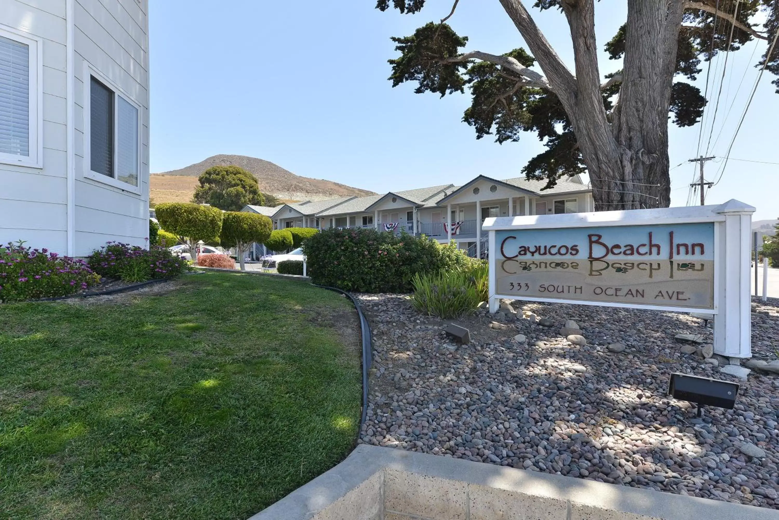 Facade/entrance in Cayucos Beach Inn Facade/entrance in Cayucos Beach Inn