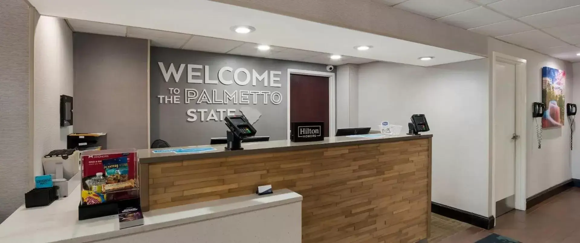 Lobby or reception, Lobby/Reception in Hampton Inn Columbia-I-26 Airport