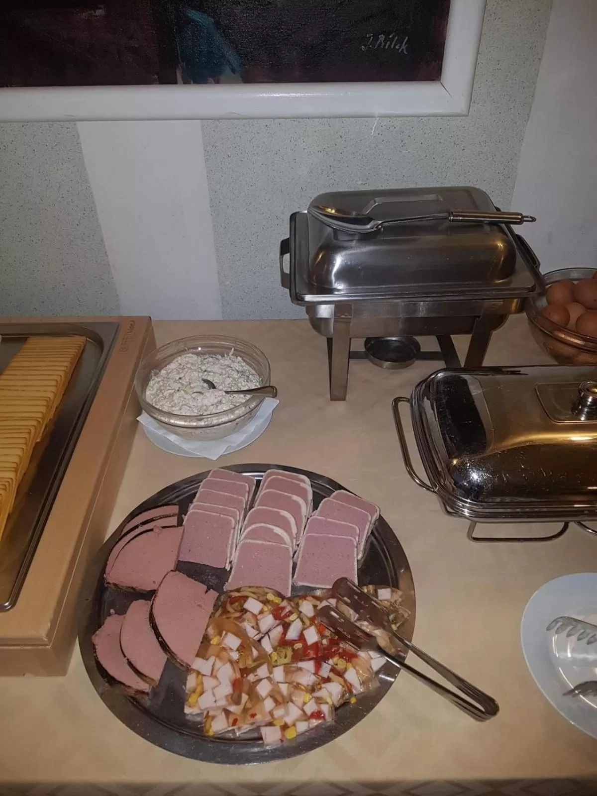 Buffet breakfast in Wellness Hotel Central