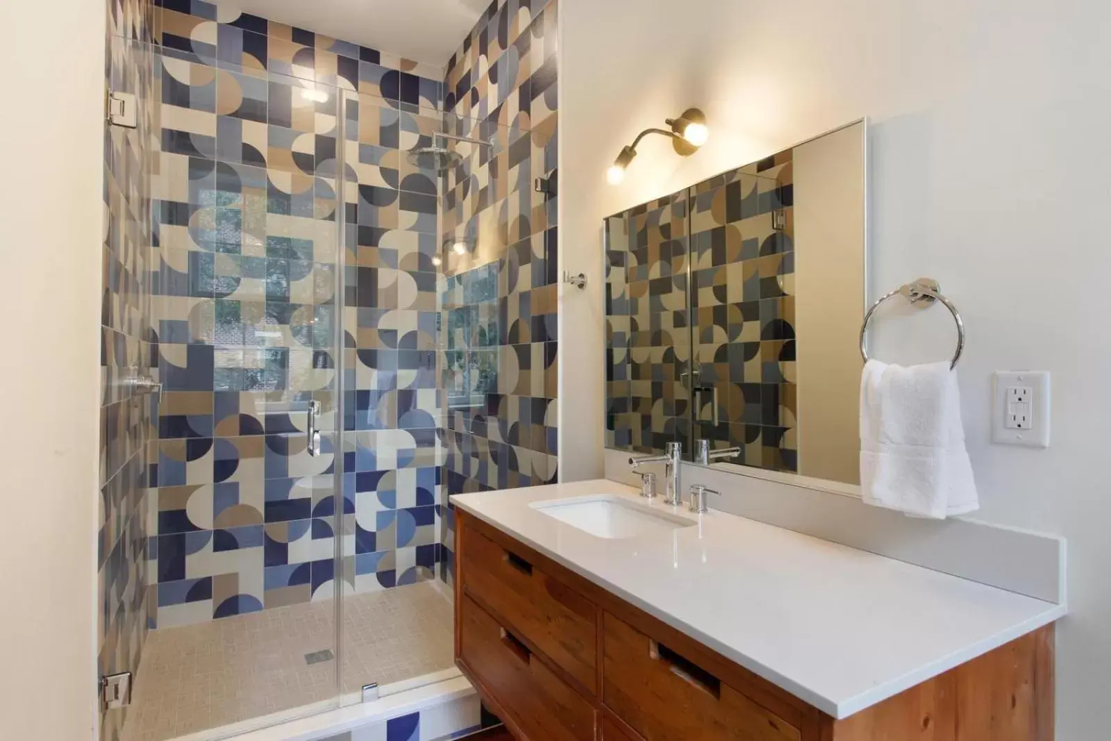 Bathroom in The Present Hotel