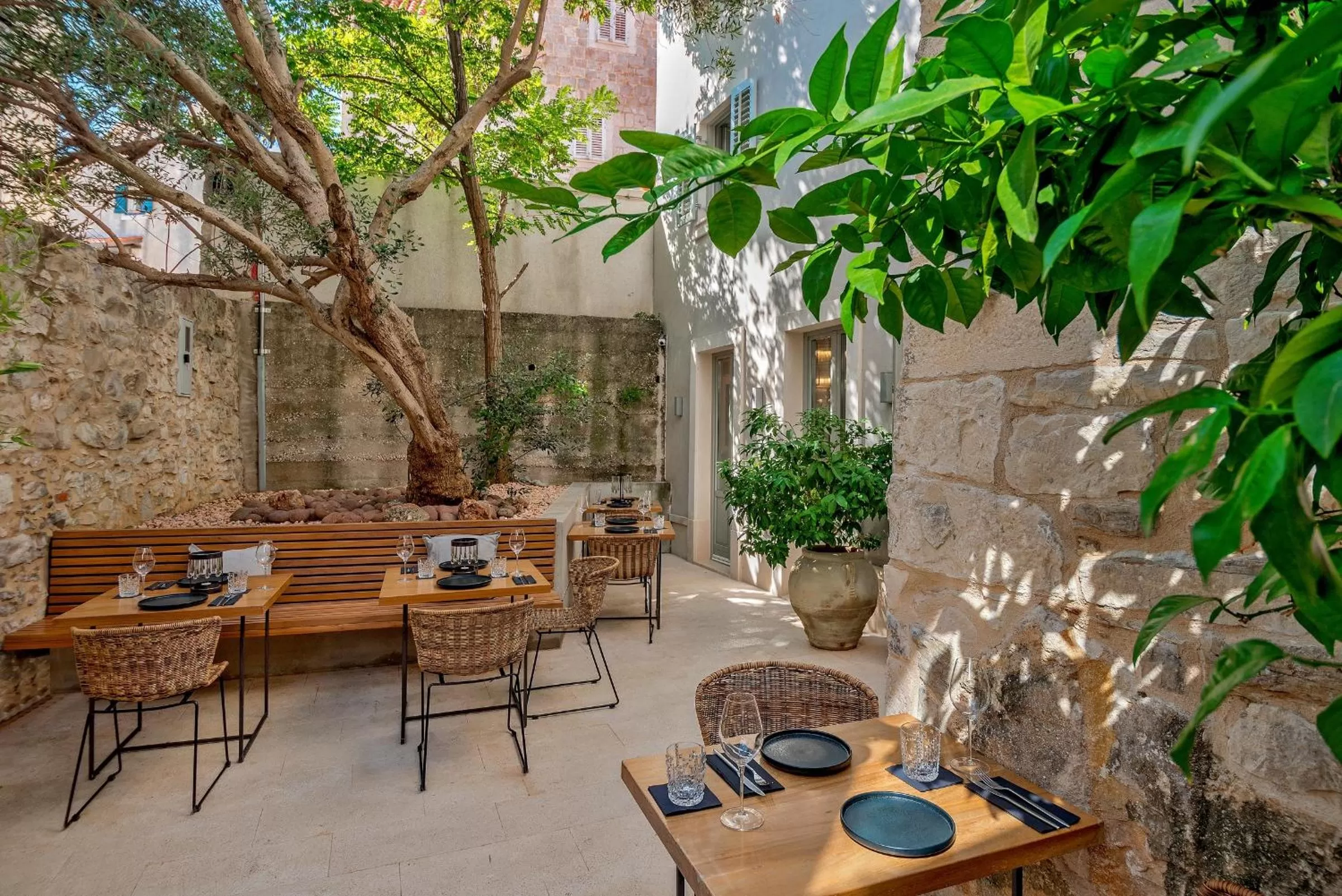 Patio in Heritage Hotel 19