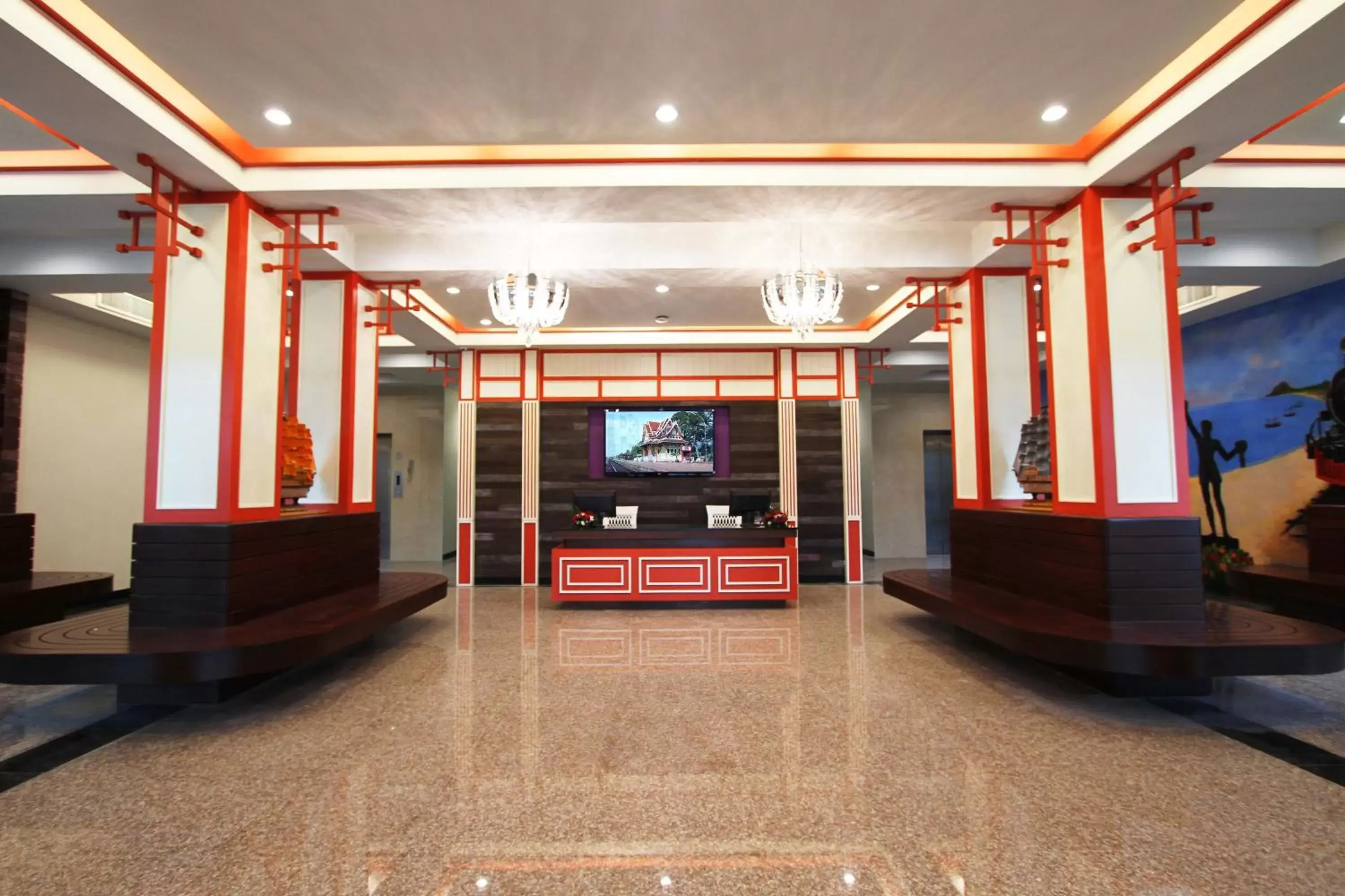 Lobby or reception in Kiang Haad Beach Hua Hin