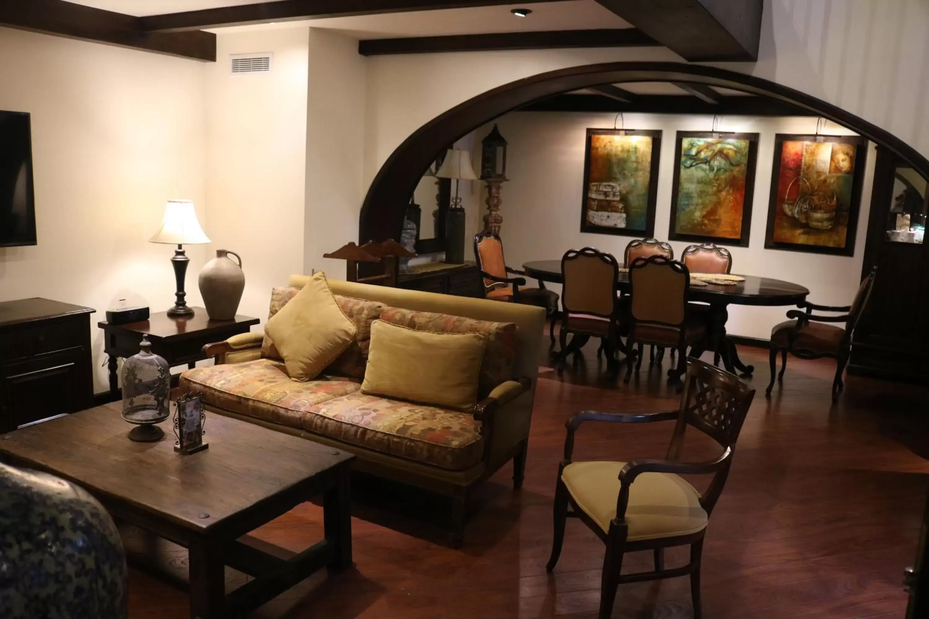 Living room, Seating Area in Camino Real Antigua