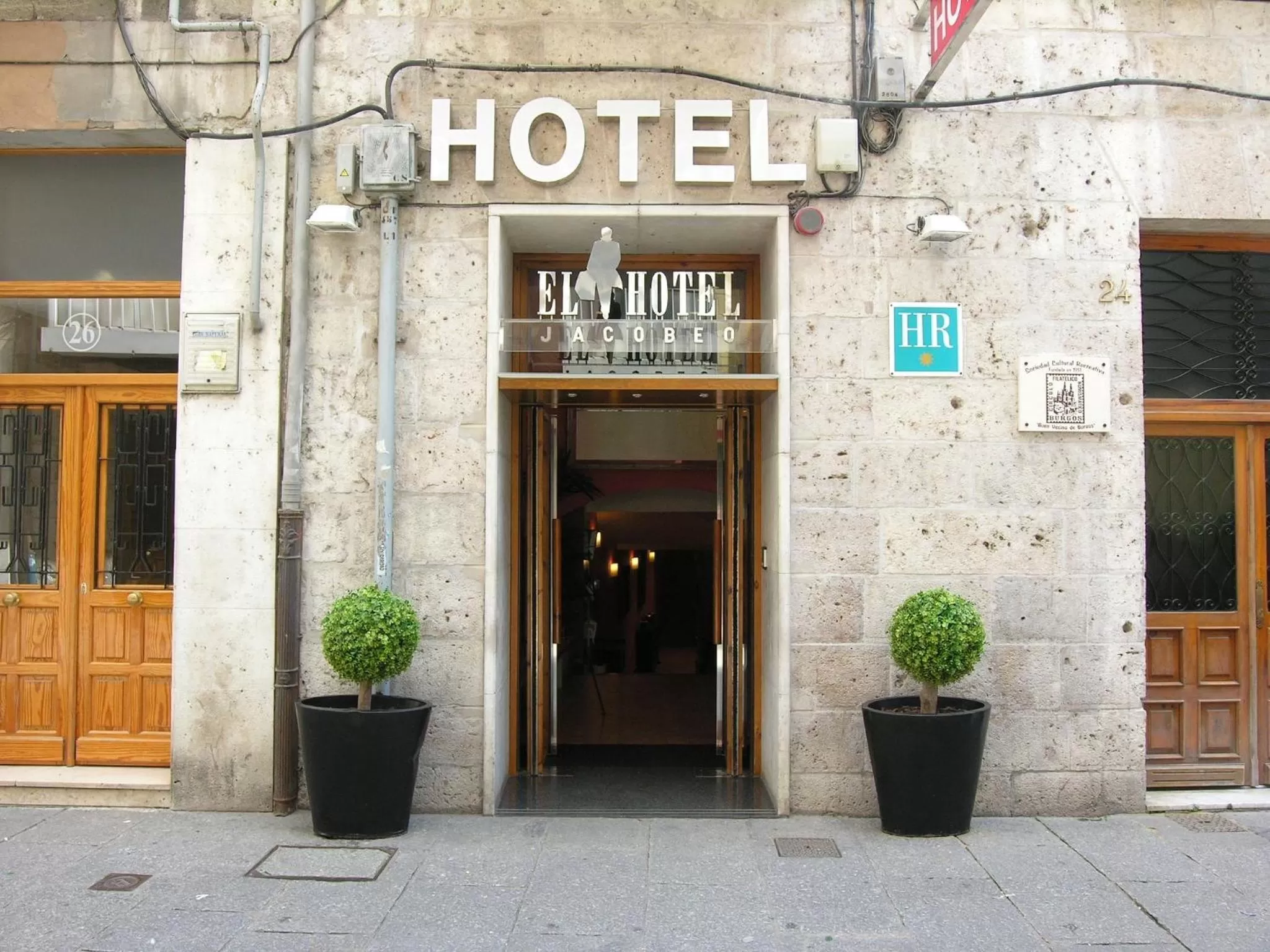 Property building in Hotel Jacobeo