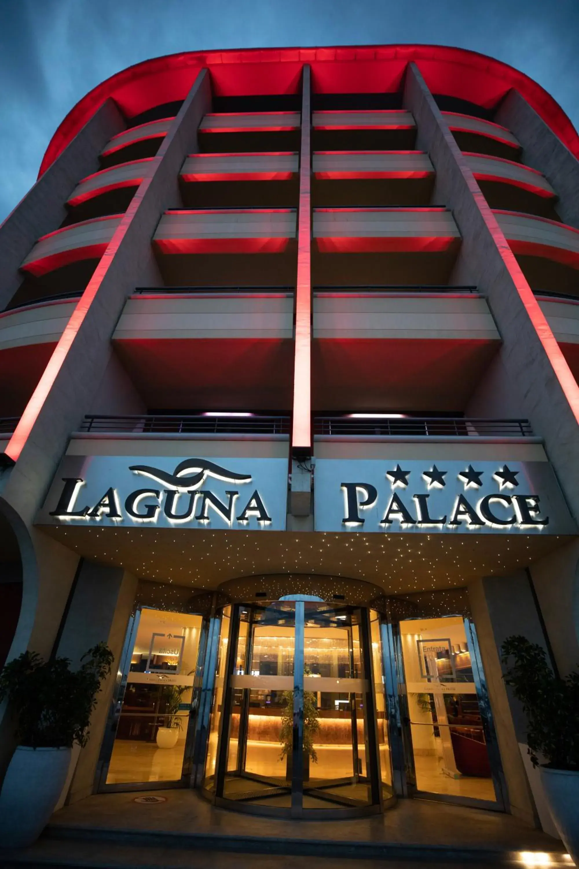 Facade/entrance in Laguna Palace Hotel Grado