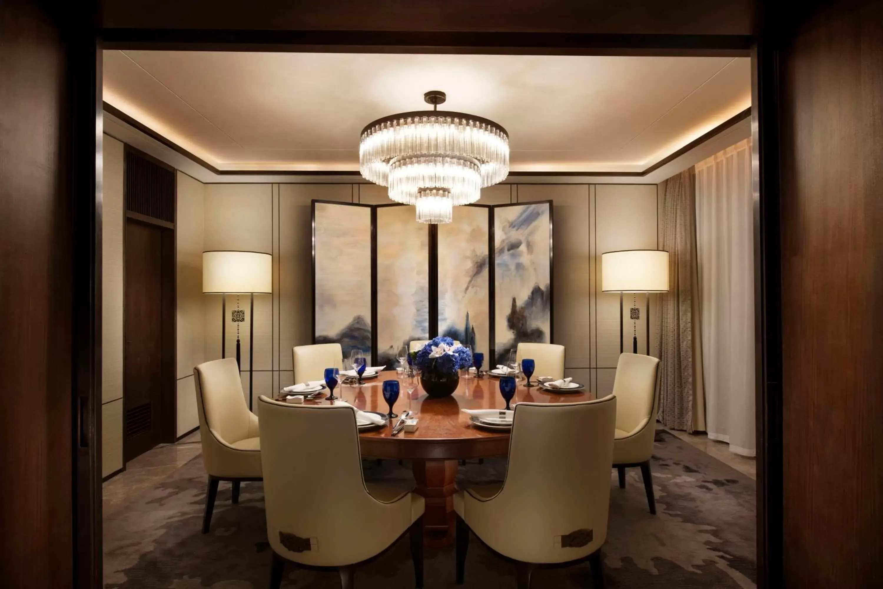 Photo of the whole room, Restaurant/Places to Eat in Kempinski Hotel Beijing Yansha Center