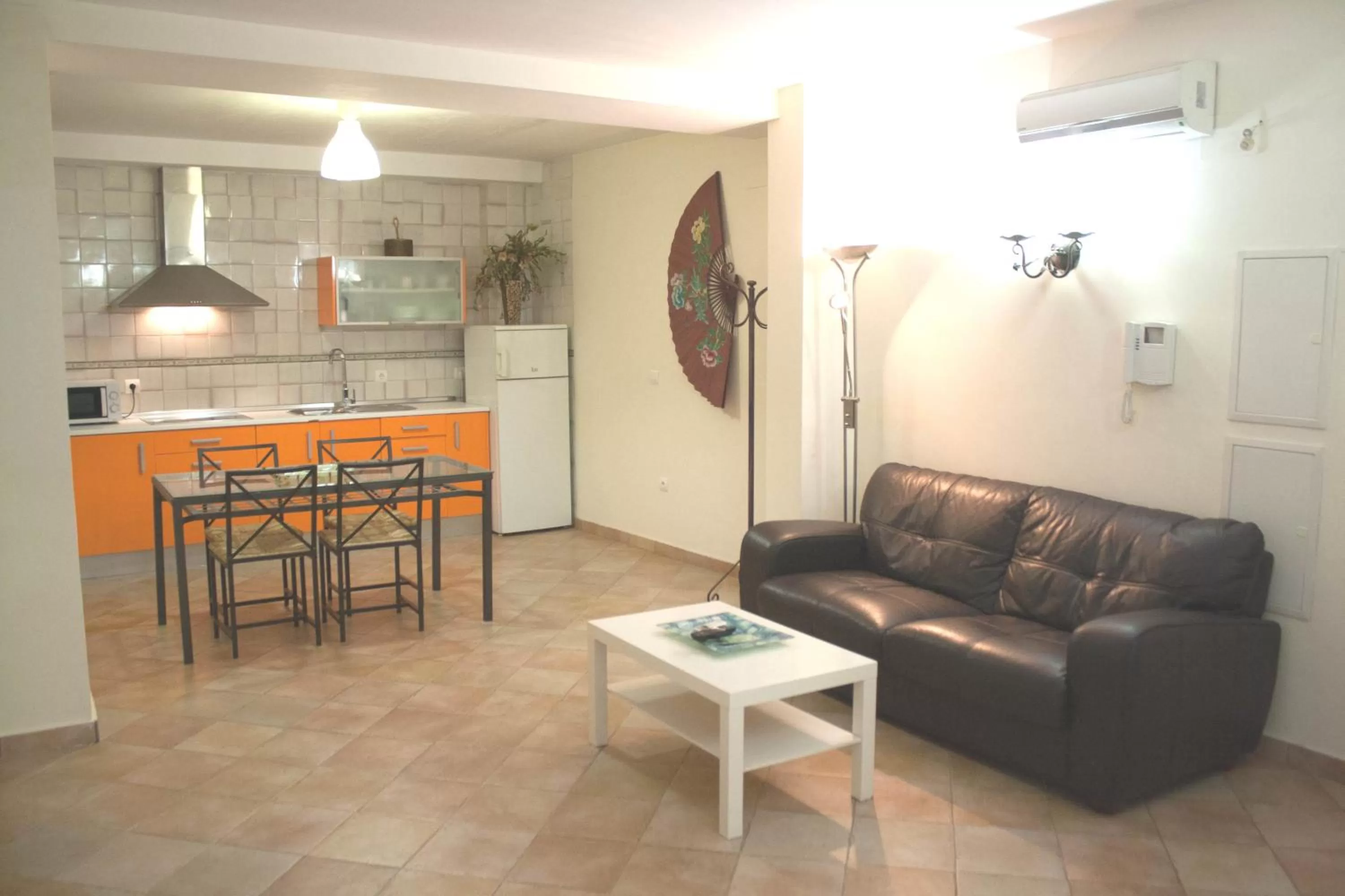 Living room in Abadia Suites